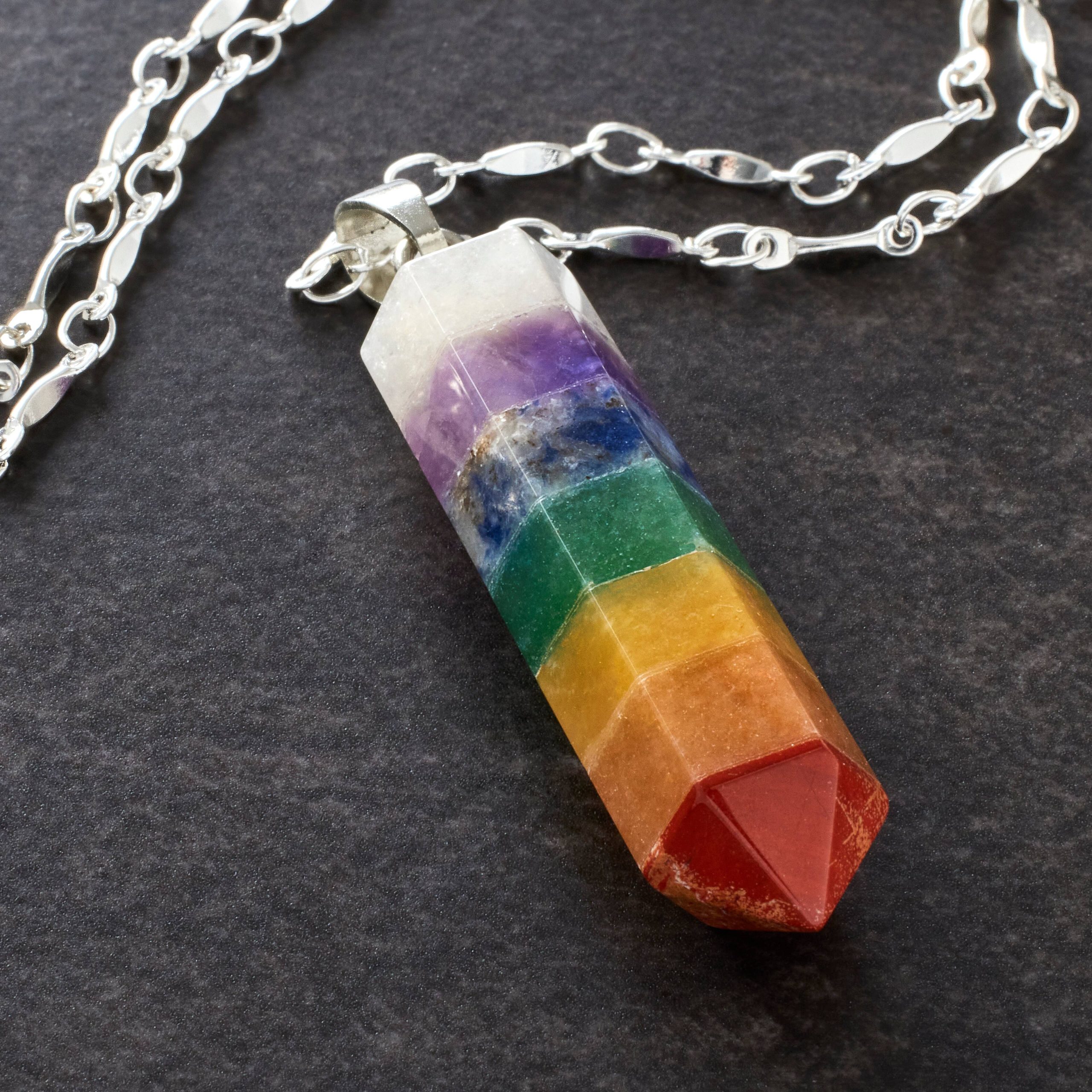 Positive Intentions Chakra Arrow Pendant by Bead Landing™ - Image 2
