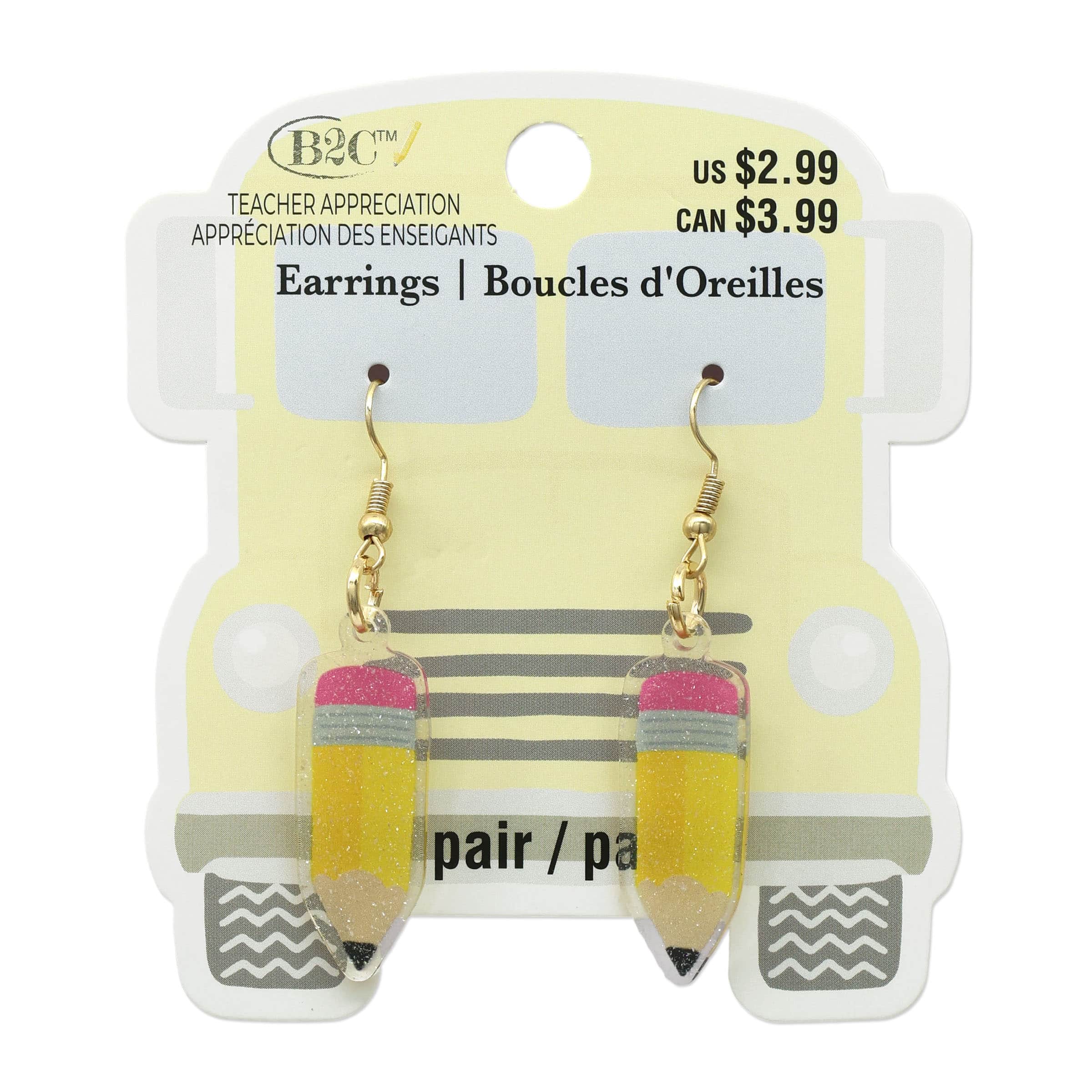 Teacher Earrings by B2C™ - Image 2