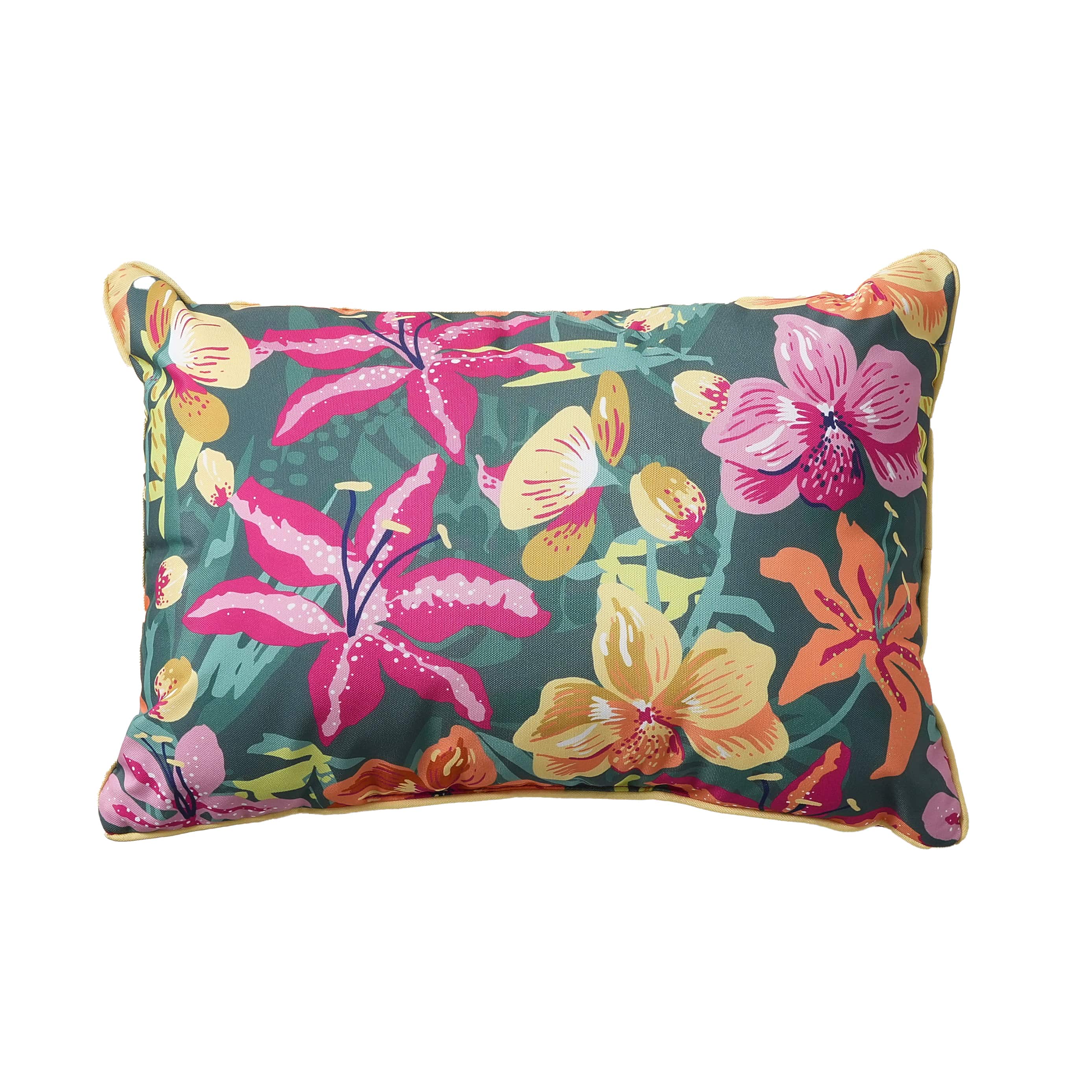 14" x 20" Floral Lumbar Pillow by Ashland®