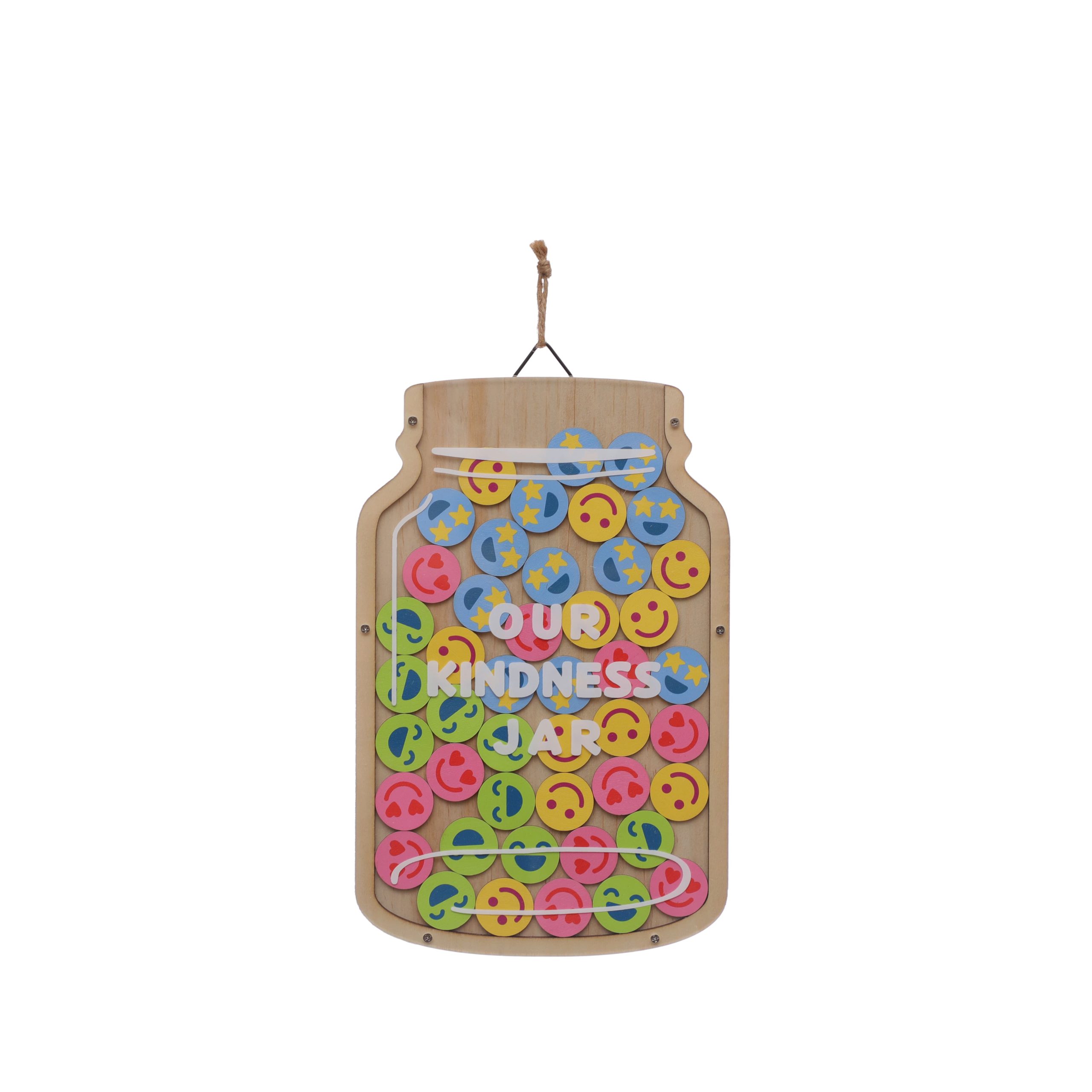 Class Rules! 6.5" x 10" Emoji Reward Jar Set by B2C™