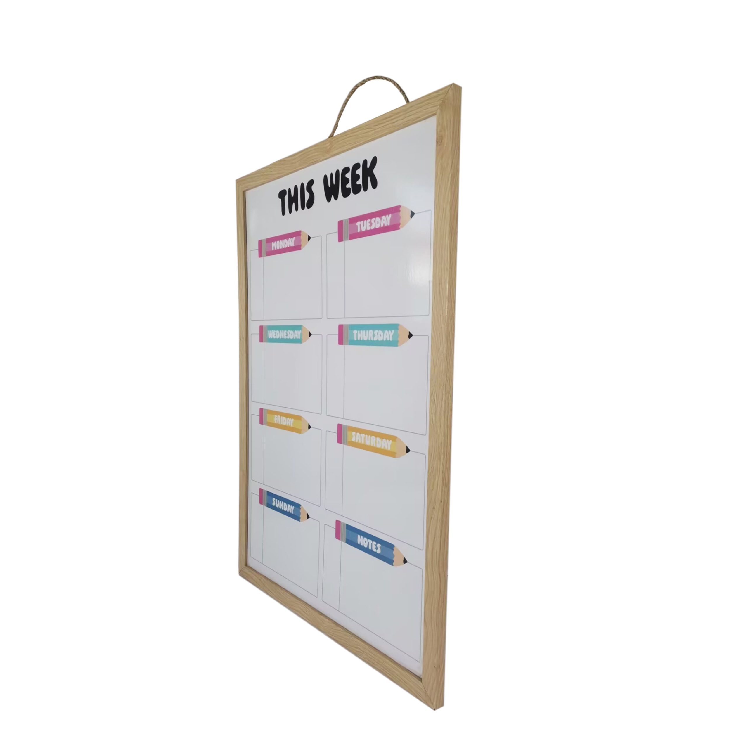 Class Rules! 20.25" x 30.25" Weekly Schedule Dry Erase Board by B2C™ - Image 2