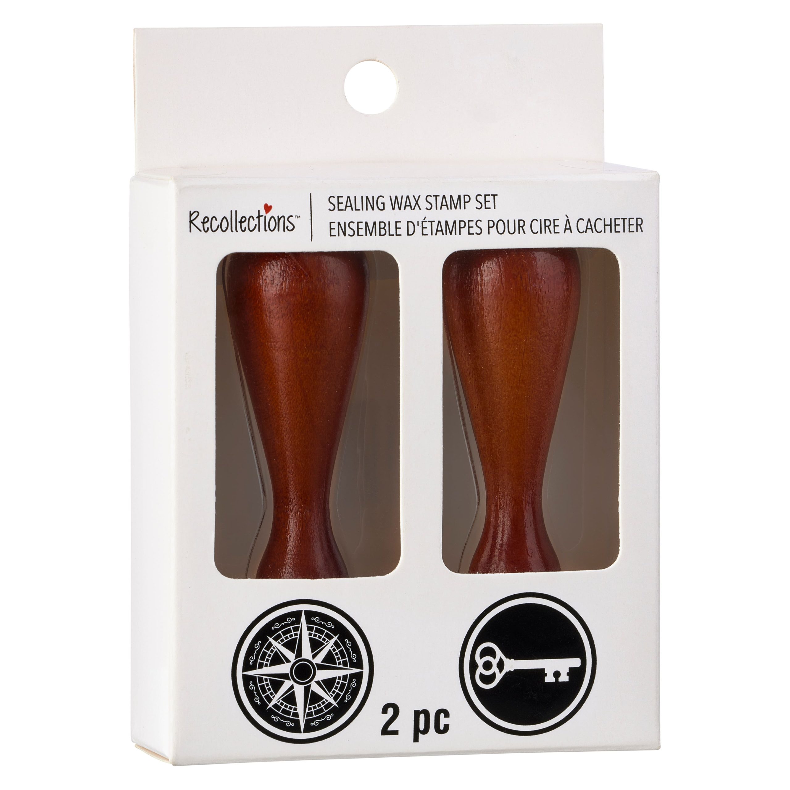Key & Compass Wax Stamp Set by Recollections™ - Image 3