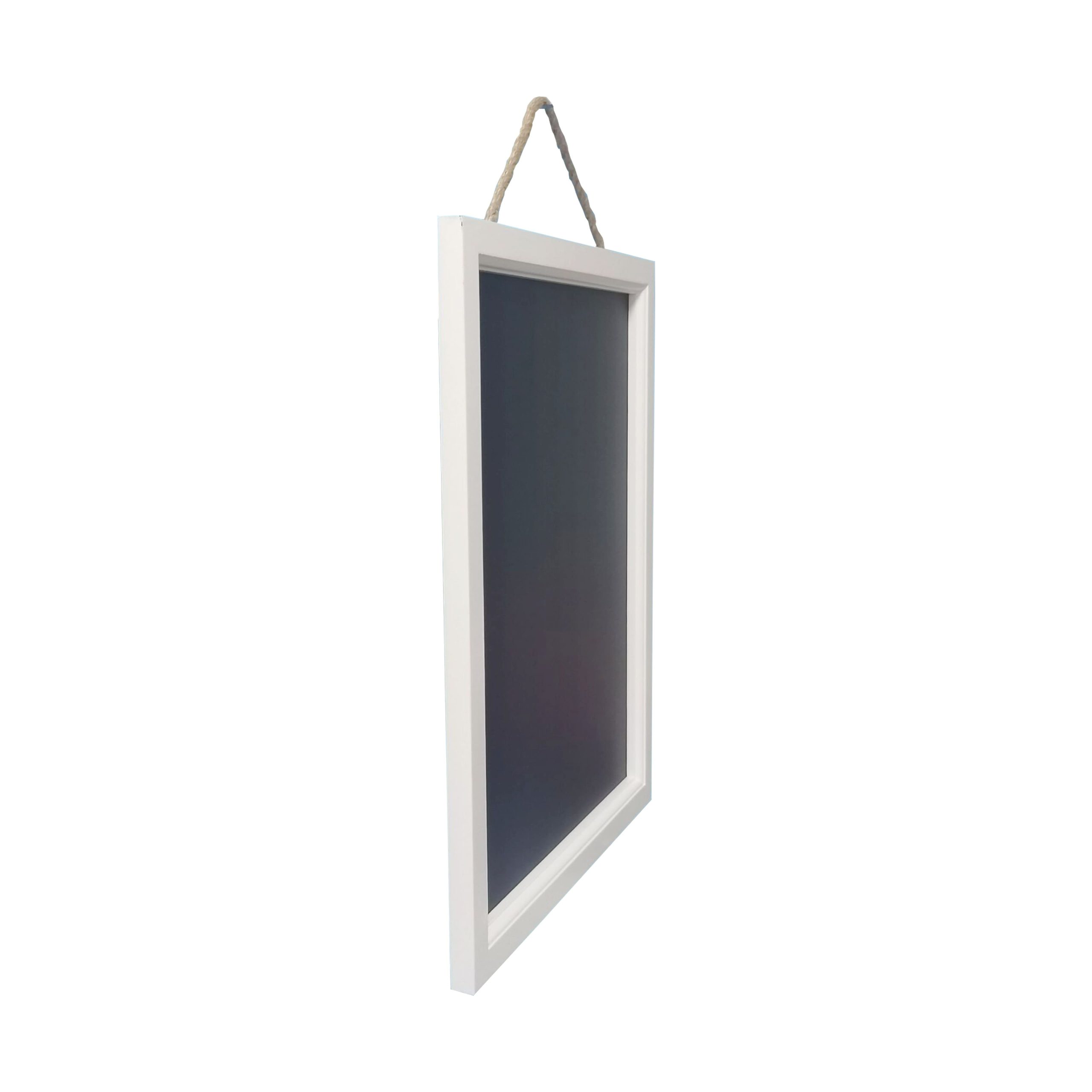 16" x 20" White Hanging Chalkboard by B2C™ - Image 3