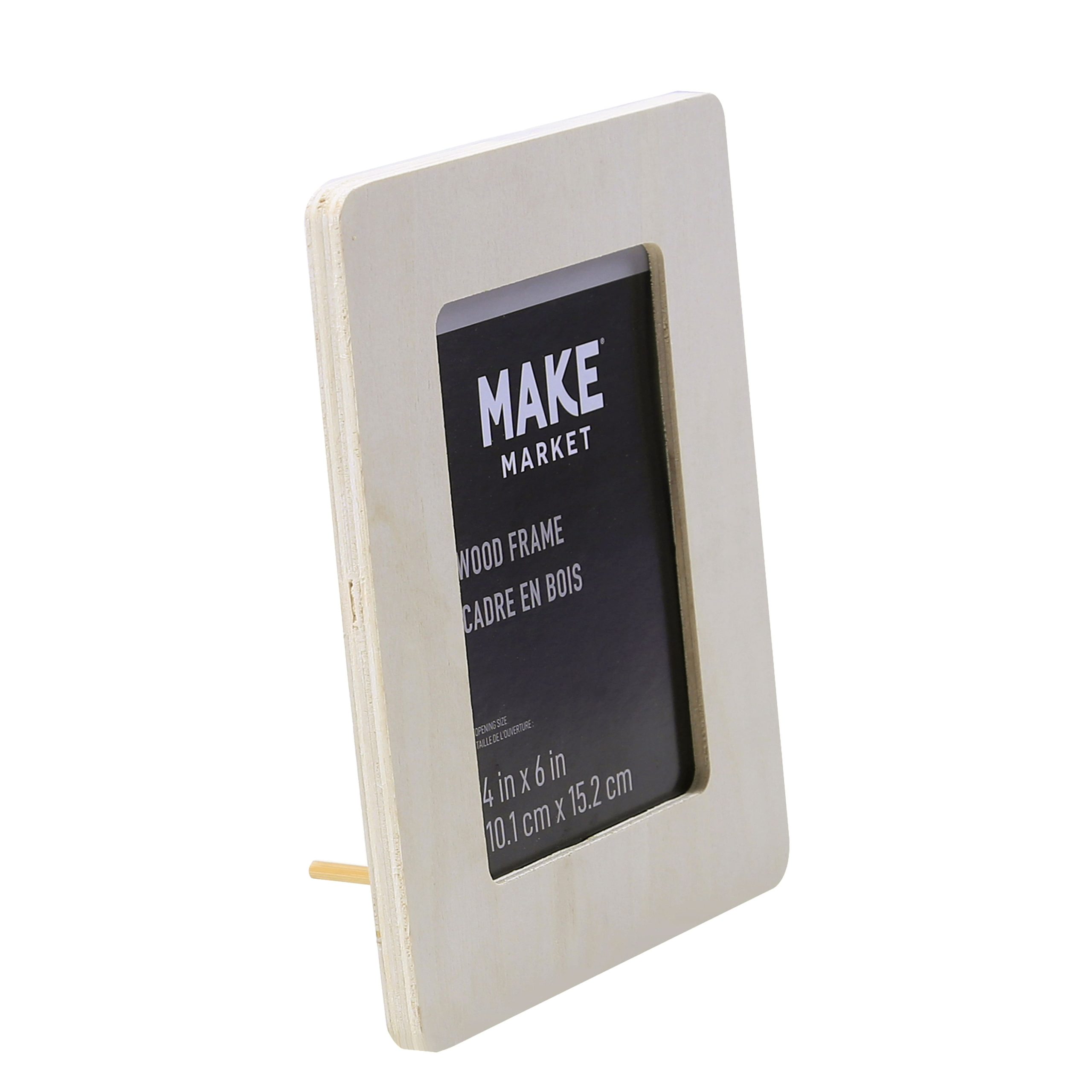 4" x 6" Ready-to-Finish Wood Frame by Make Market® - Image 3