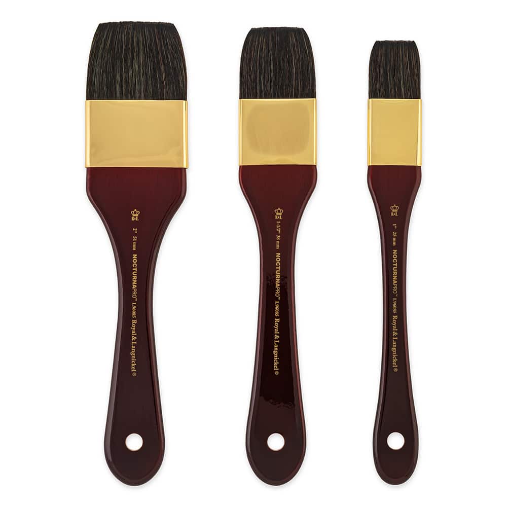 Royal & Langnickel® Nocturna Pro™ Mottler Brush Set