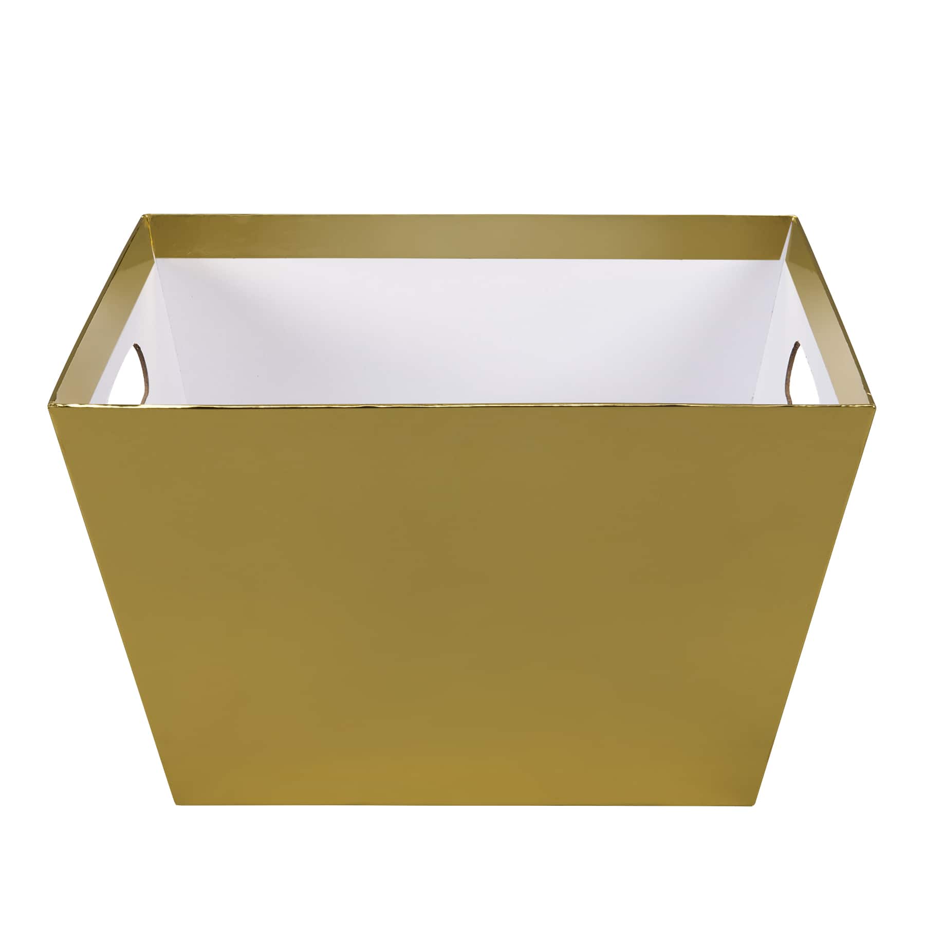 Large Metallic Gift Basket by Celebrate It™