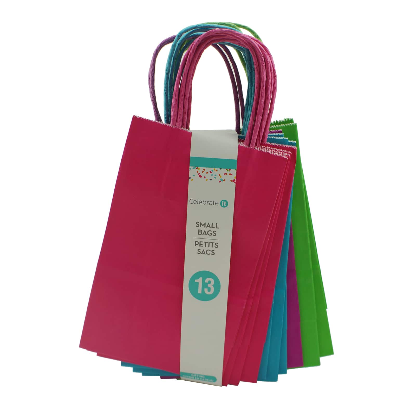 Small Bright Mix Gifting Bags, 13ct. by Celebrate It™ - Image 4