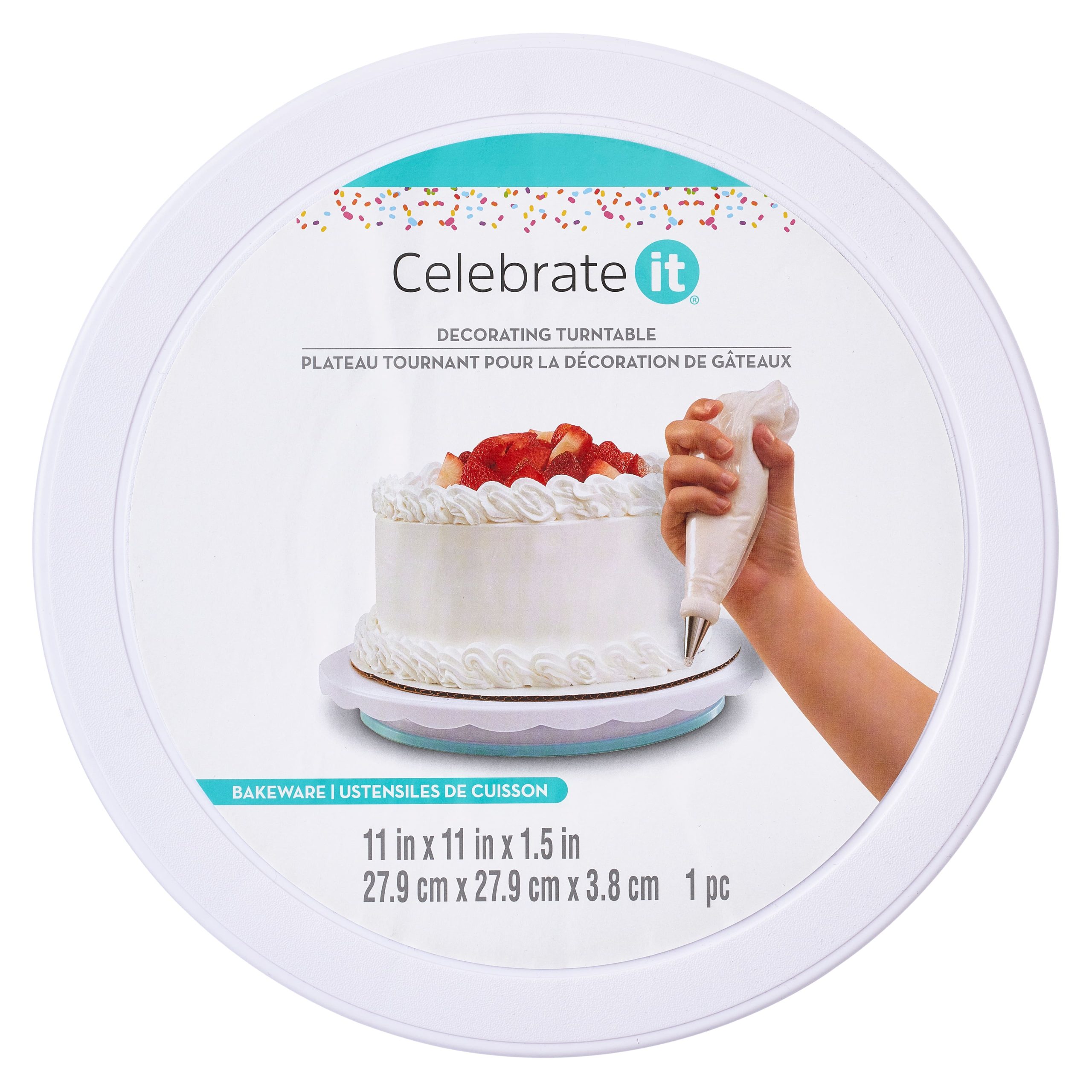 Turntable Cake Stand by Celebrate It™ - Image 4