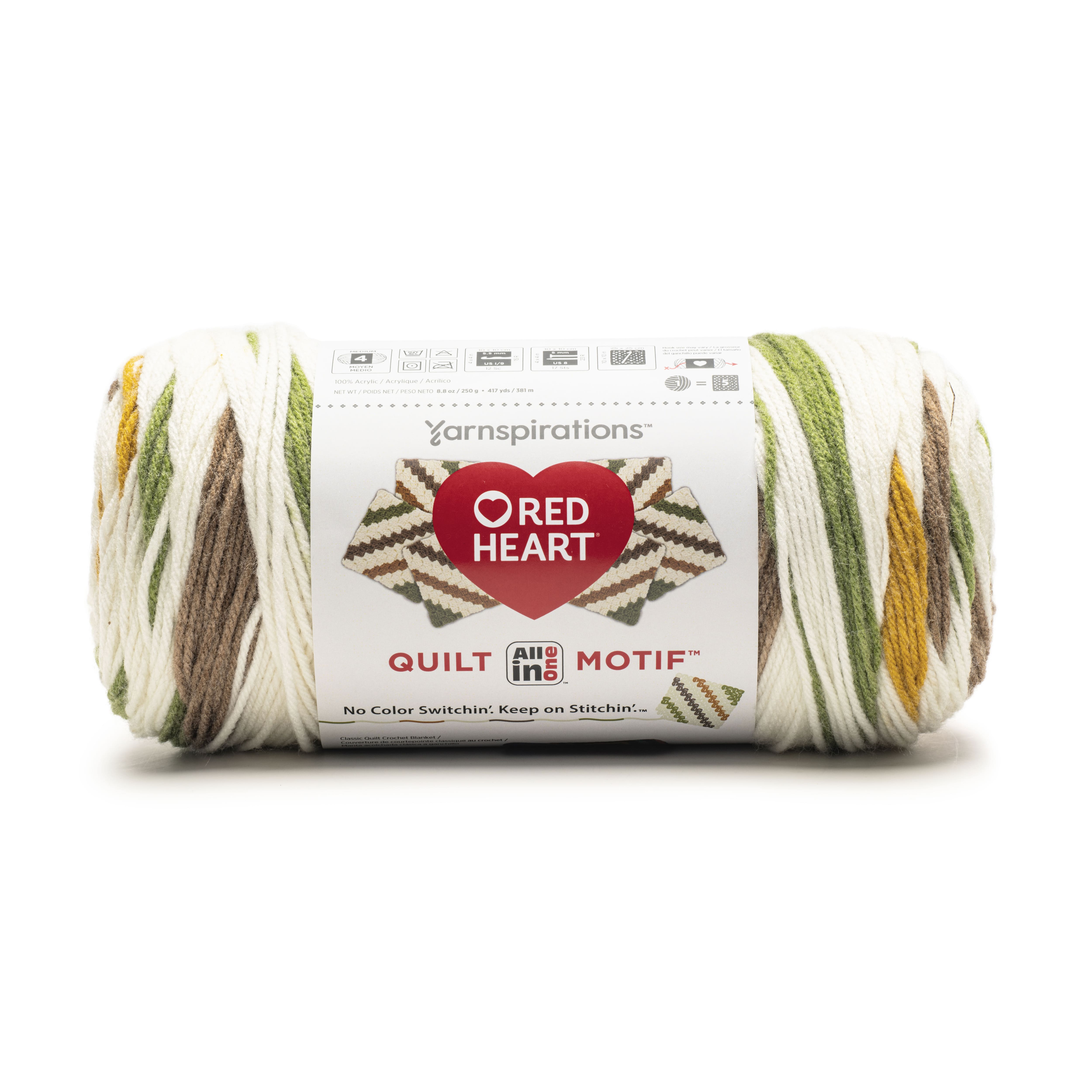 Red Heart® All in One™ Quilt Motif Yarn