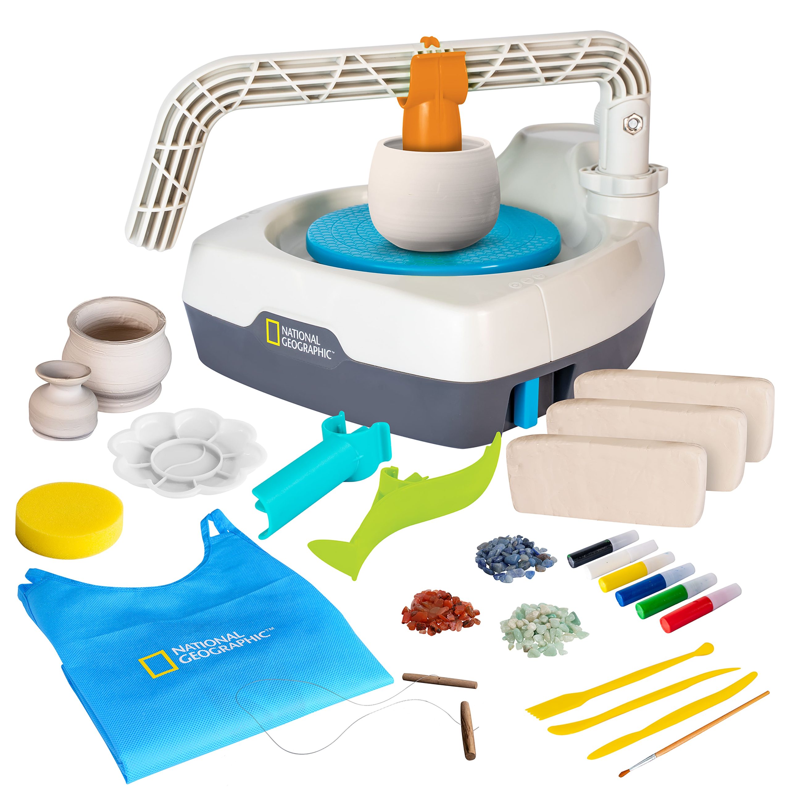 National Geographic™ Pottery Wheel Craft Kit - Image 2