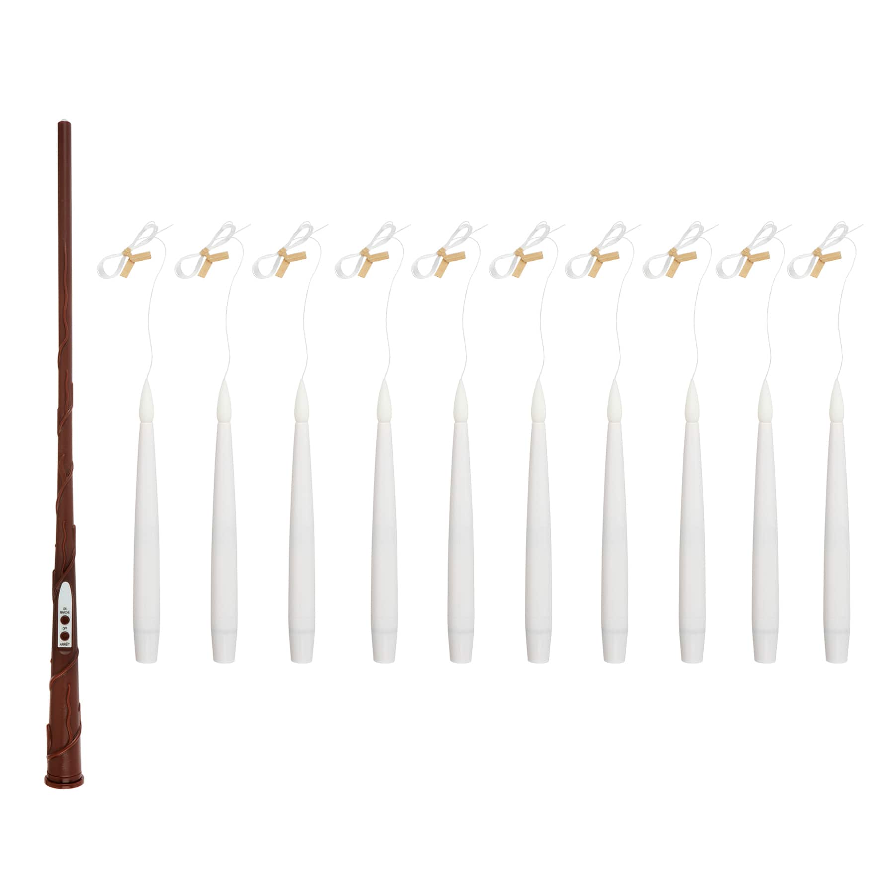 White Taper LED Hanging Candles, 10ct. by Ashland®