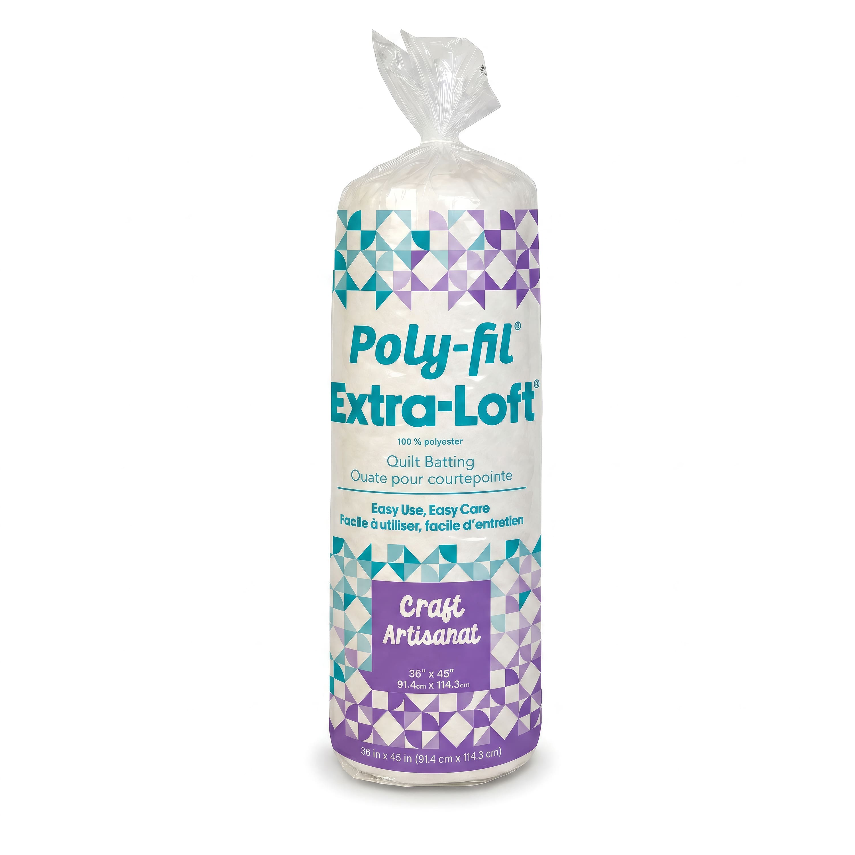 Poly-Fil® Extra-Loft® Quilt Batting, 36" x 45"