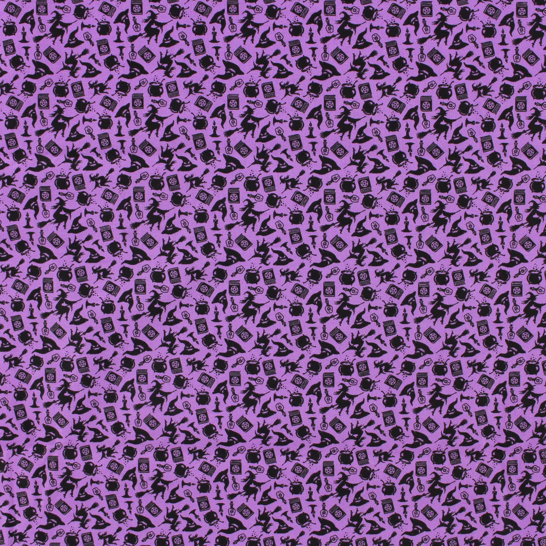 Richloom Witch Purple Cotton Quilting Fabric