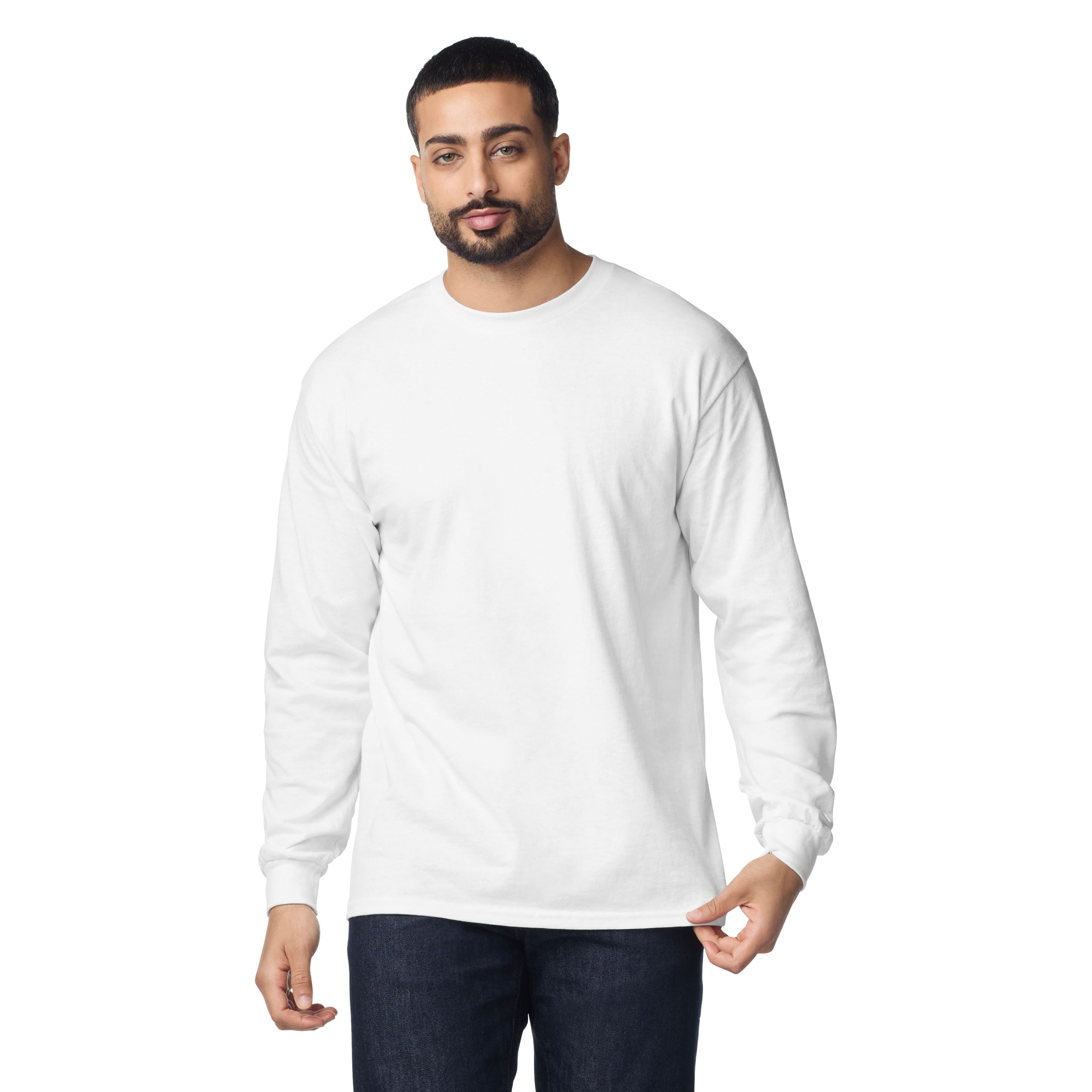 Gildan® Long Sleeve Crew Neck Adult T-Shirt - Image 2