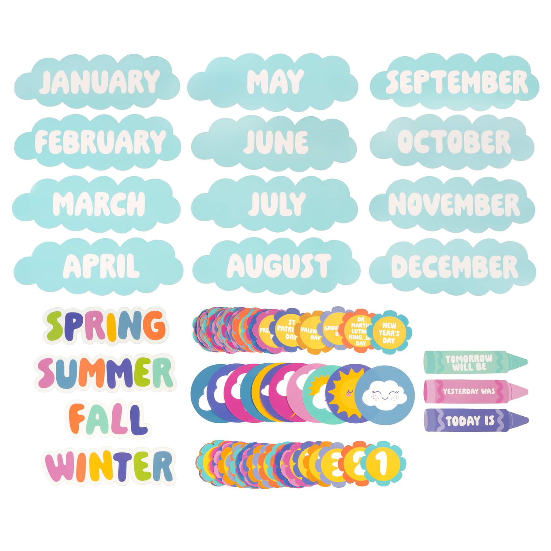 Class Rules! Dry Erase Calendar Kit by B2C™ - Image 2