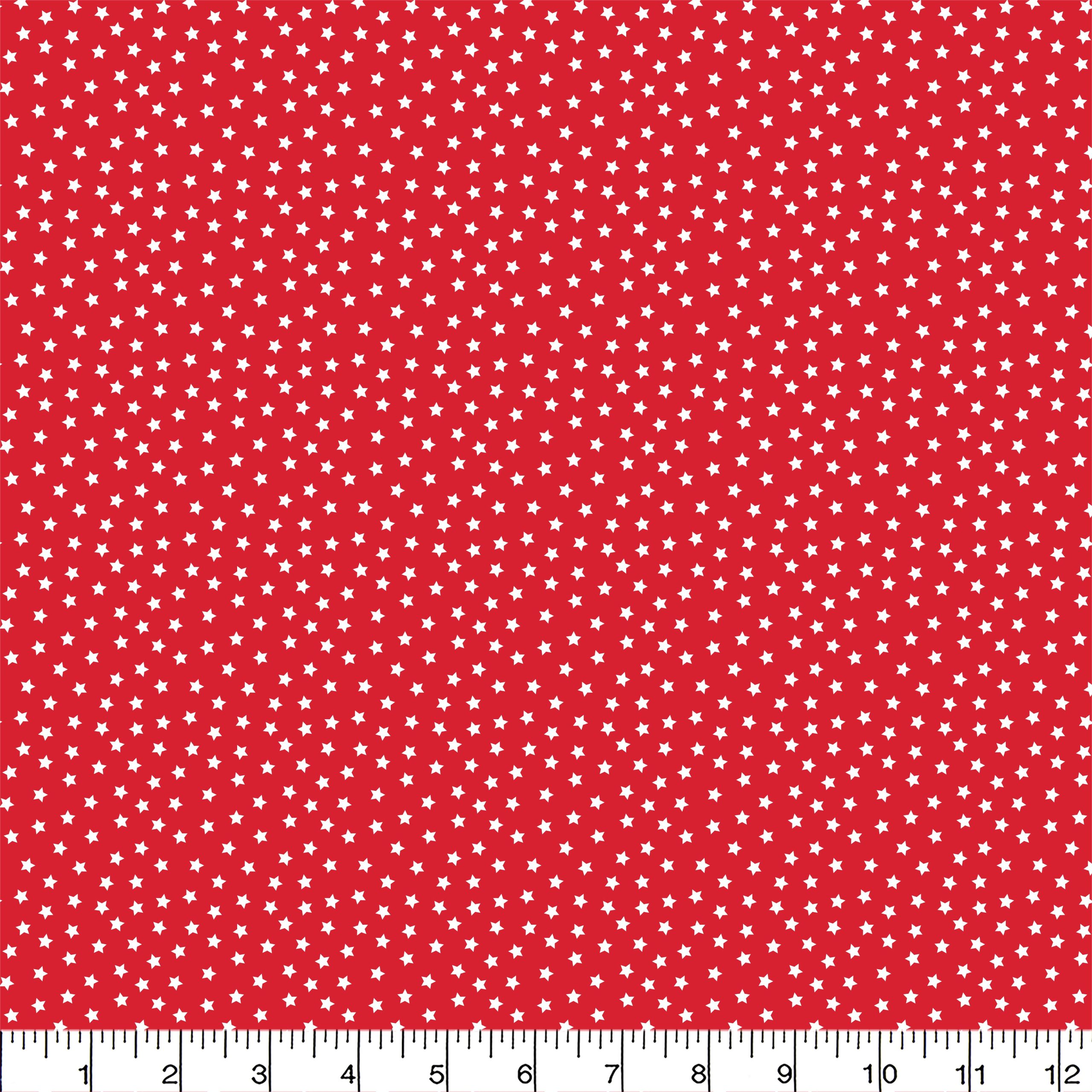 Eugene Textiles Tiny Stars Print Craft Fabric - Image 2