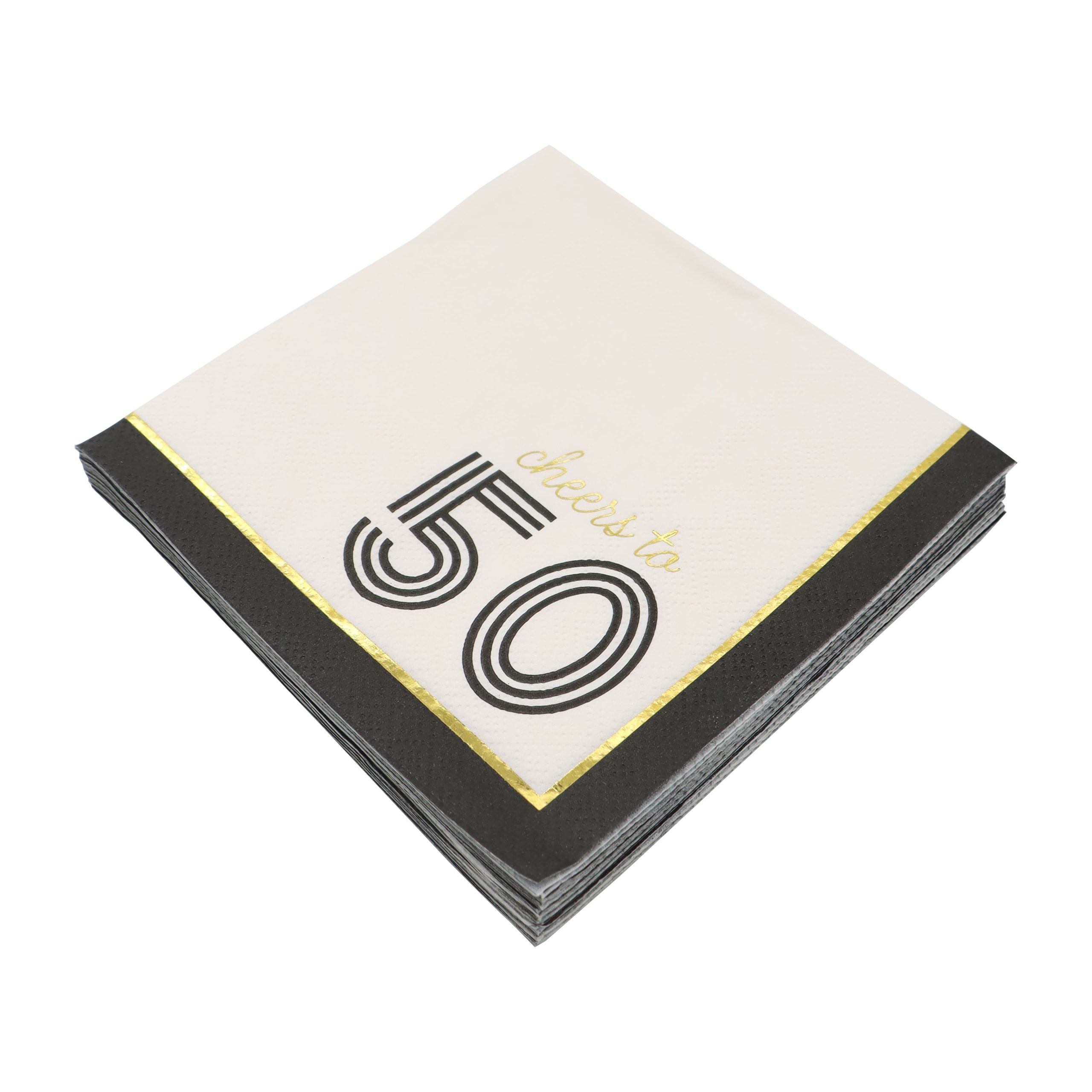 Cheers to 50 Beverage Napkins, 20ct. by Celebrate It™ - Image 3
