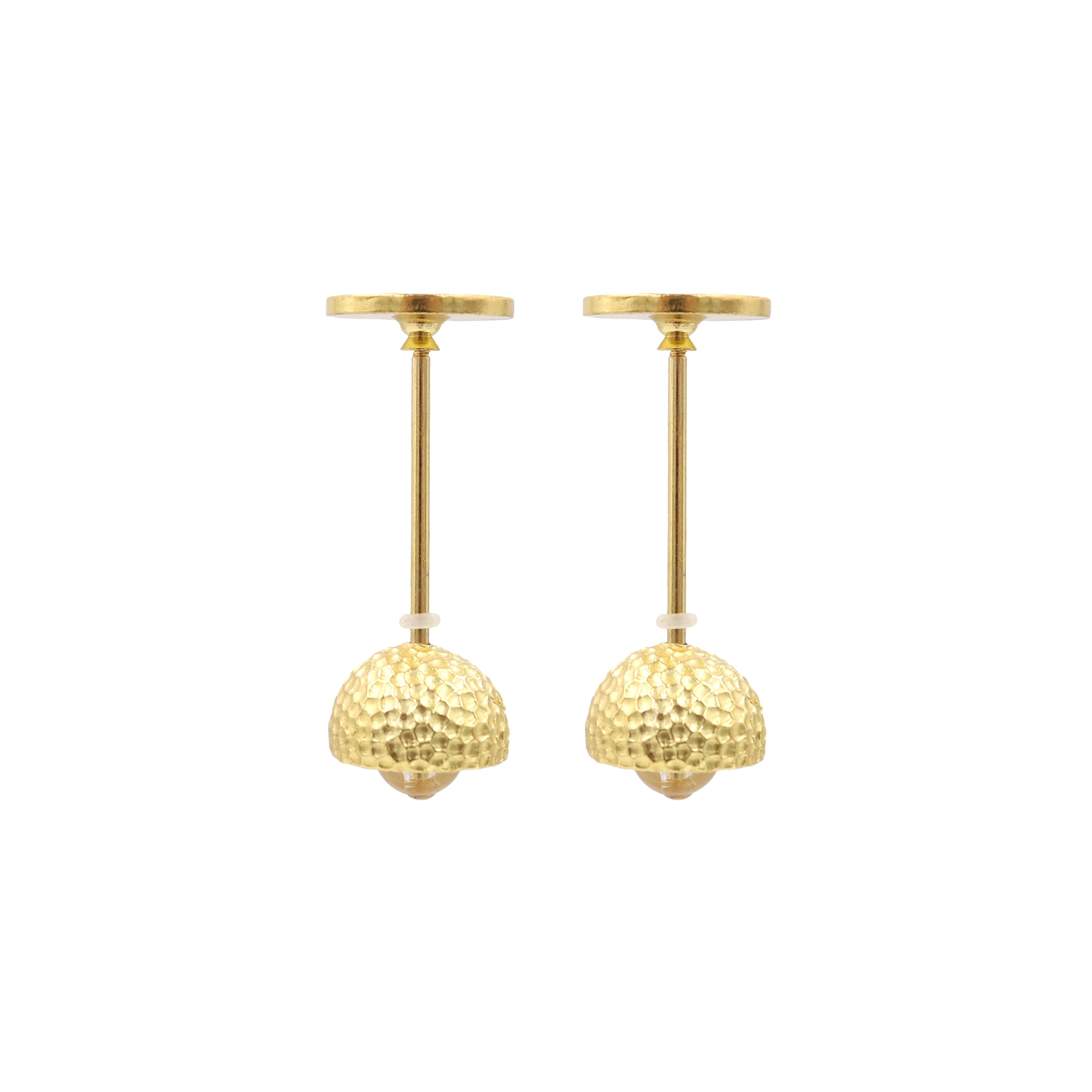 Miniature Gold Hammered Pendant Lights, 2ct. by Make Market®