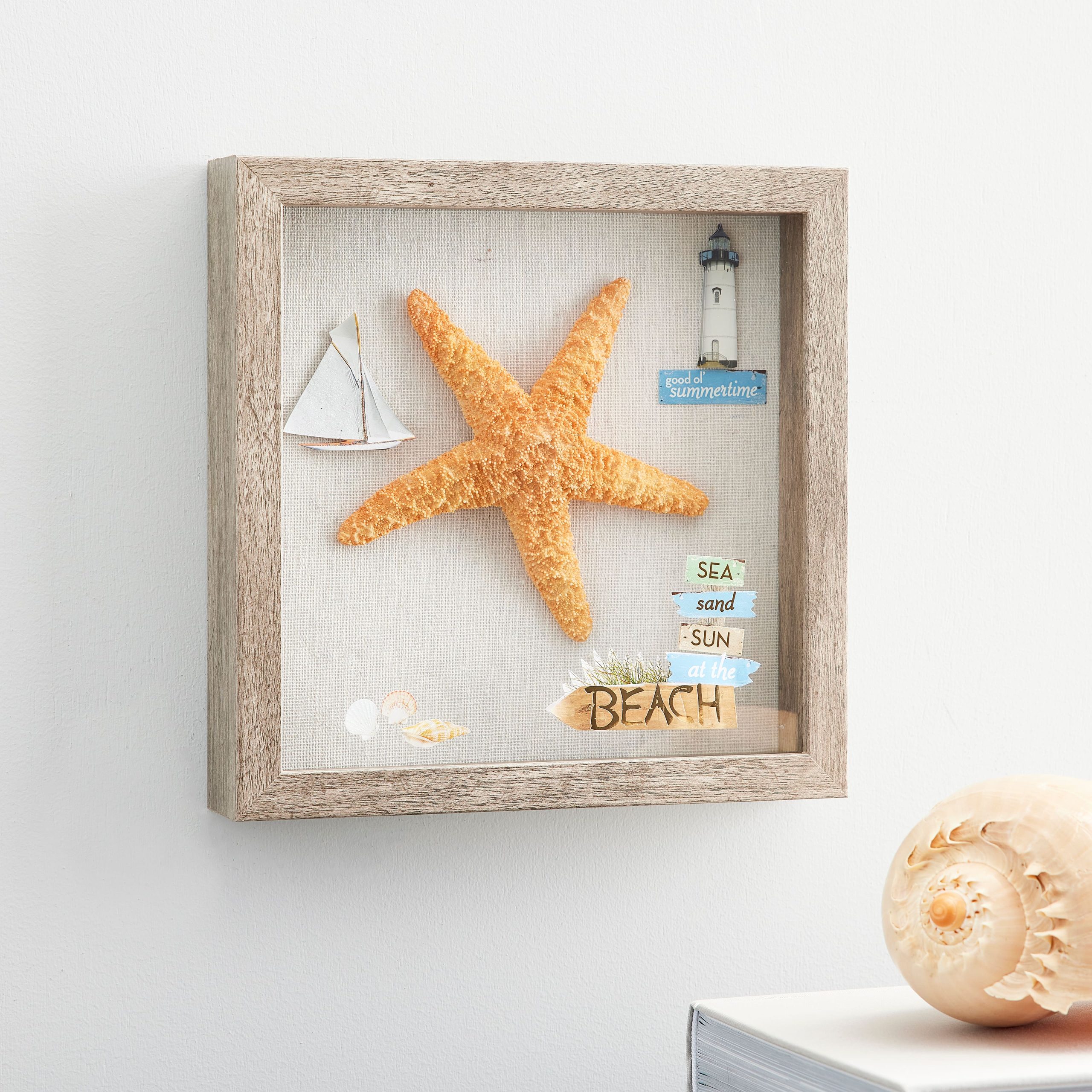 Gray Belmont Shadow Box by Studio Décor® - Image 2