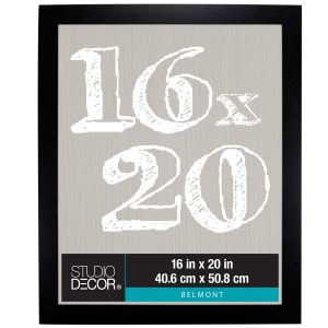 Black Belmont Frame by Studio Décor®