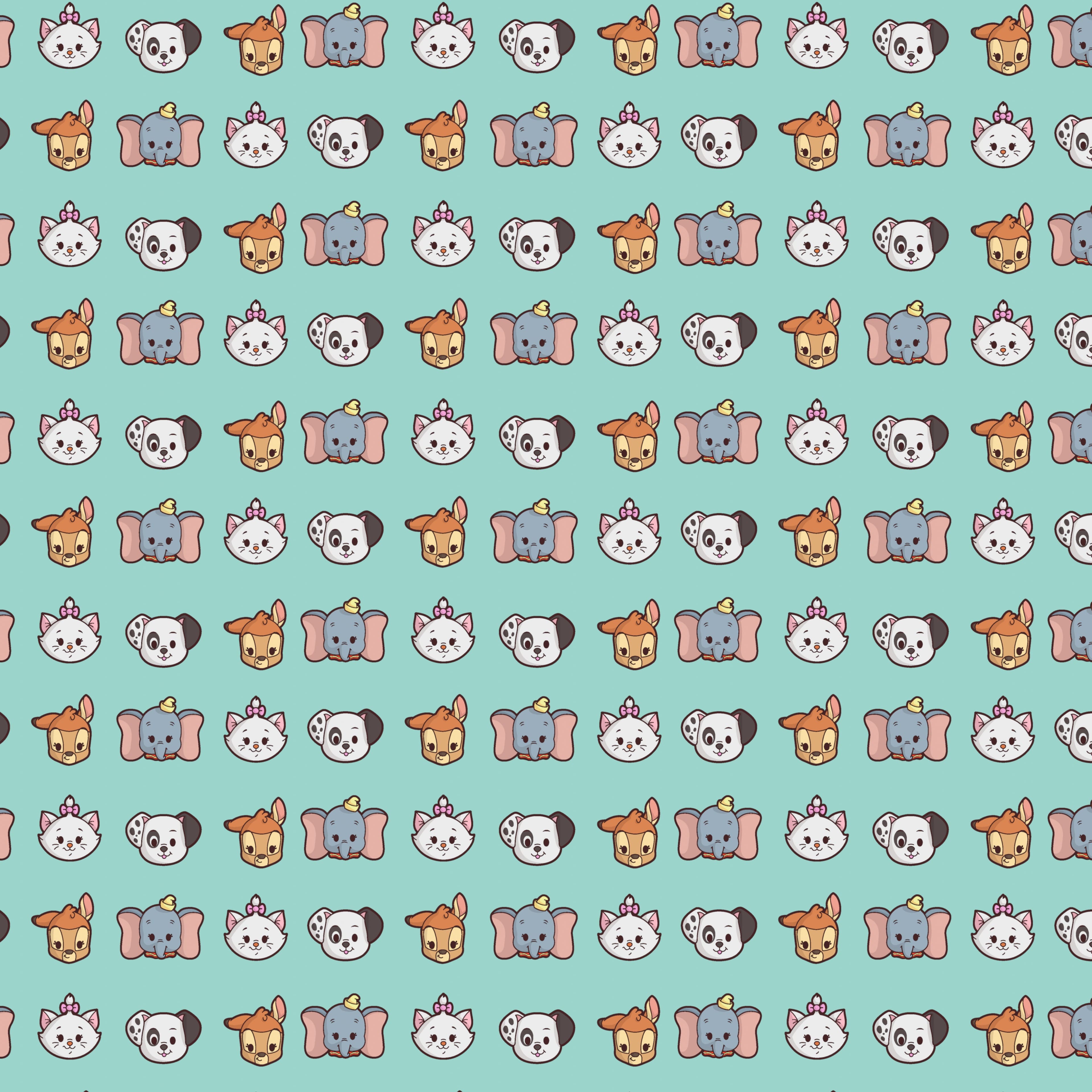 Disney® Dalmatian & Elephant Cotton Fabric