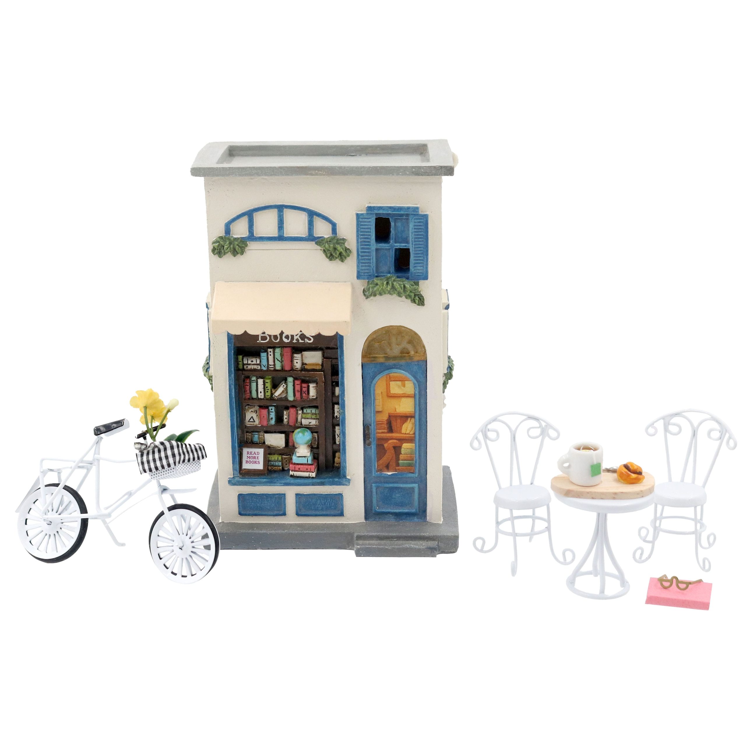 Mini White Metal Bistro Set by Ashland® - Image 2