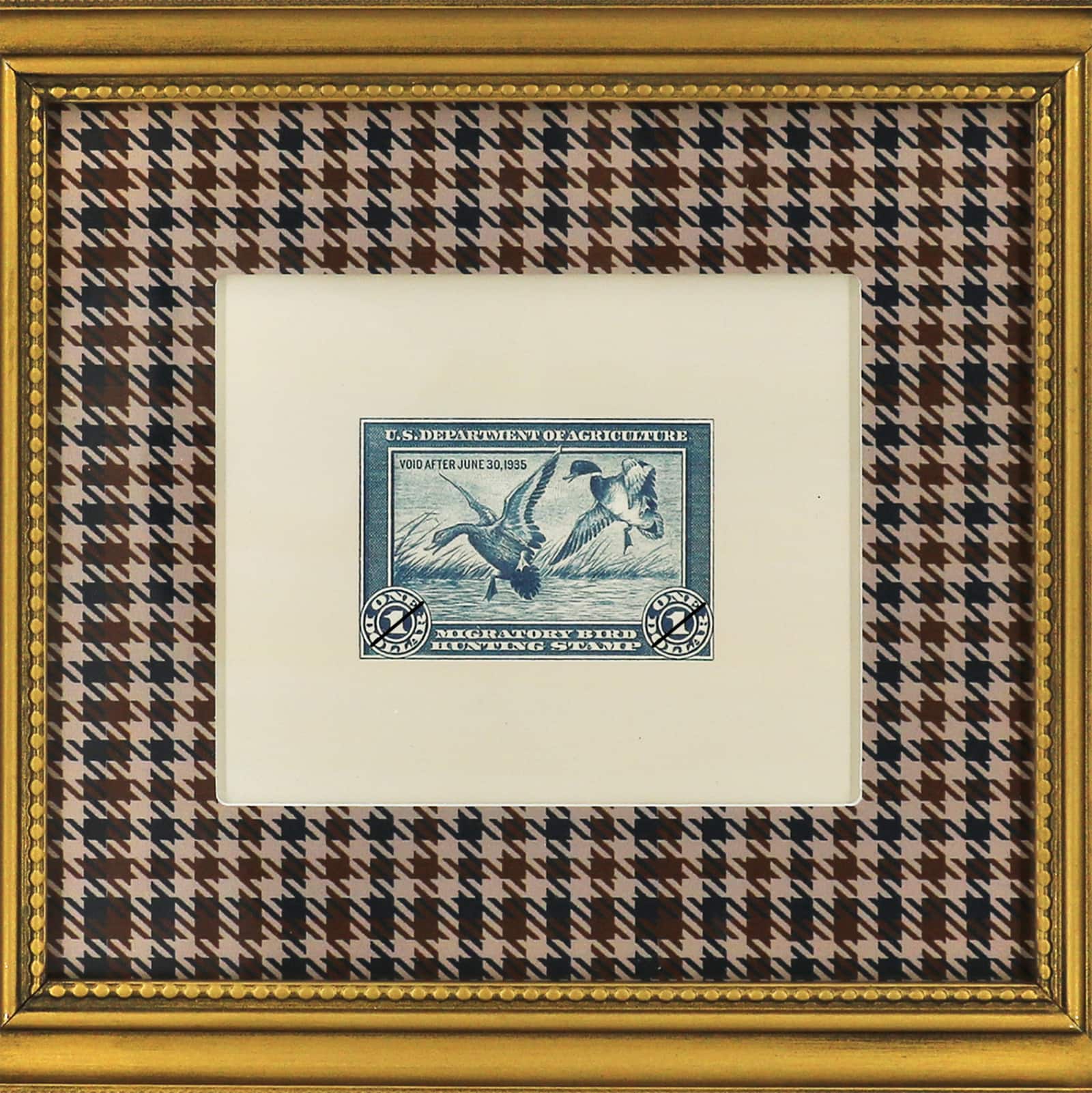 9.25" x 8.5" Blue Stamp Wall Décor by Ashland®