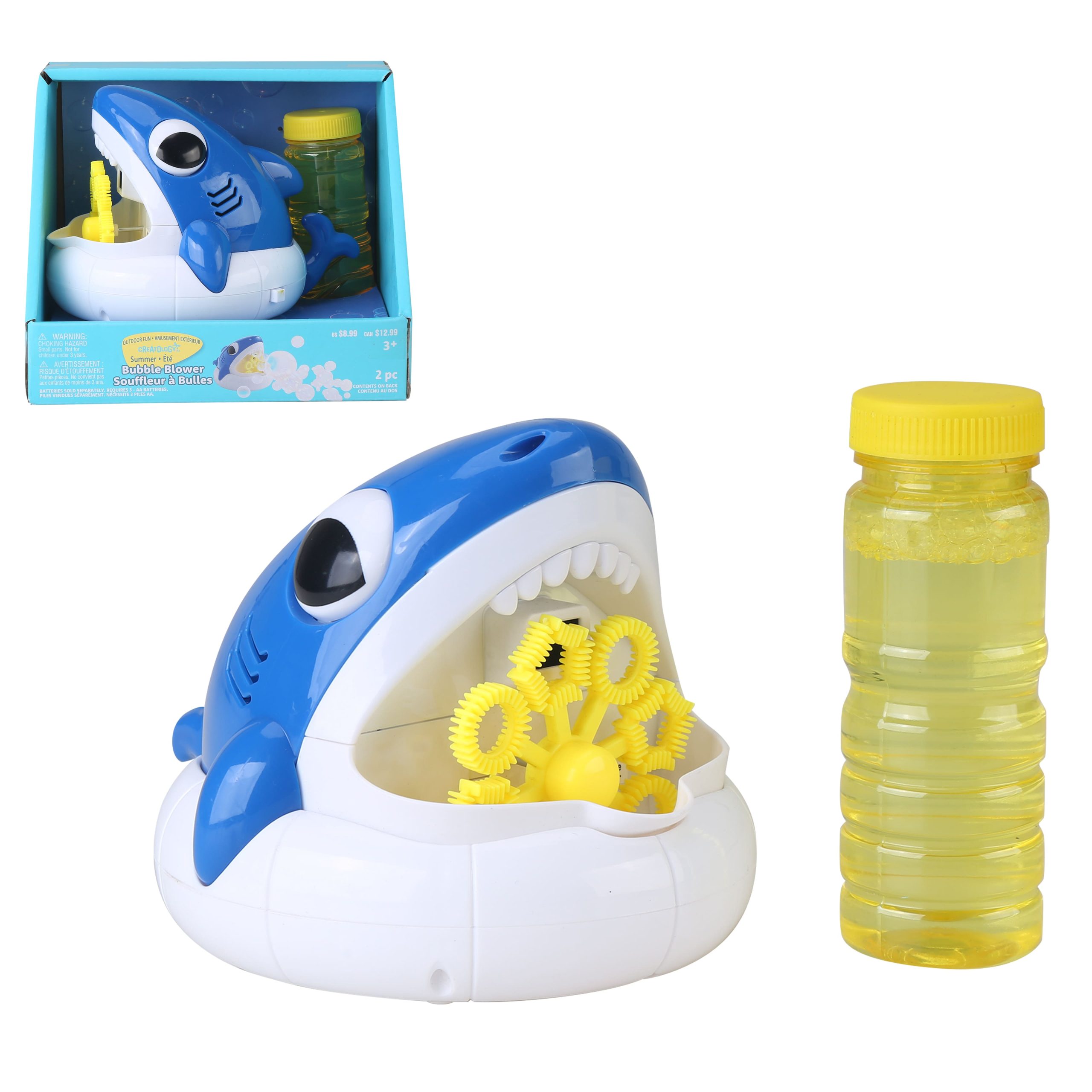Summer Outdoor Shark Bubble Blower by Creatology™ - Image 4