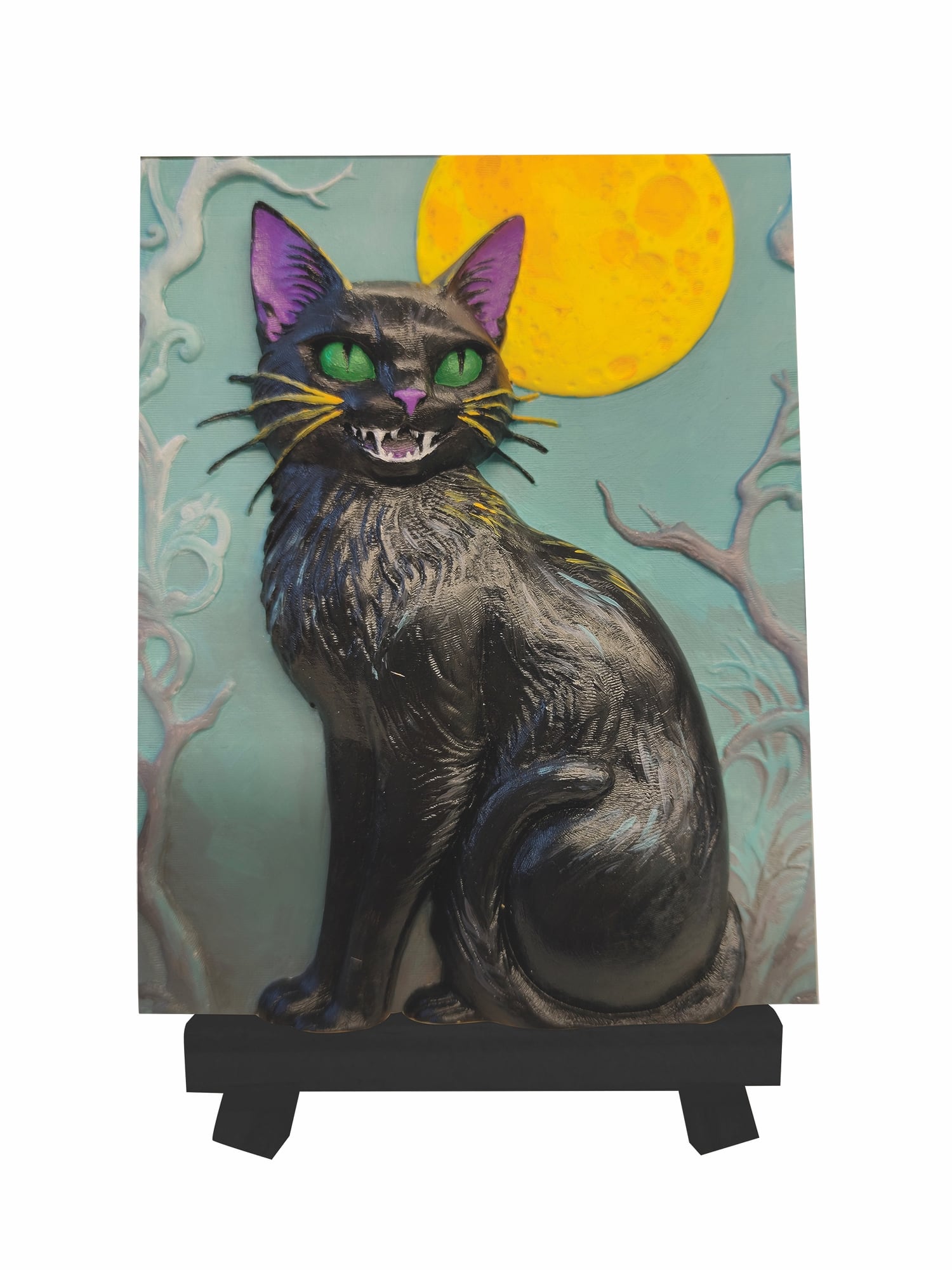 Black Cat Relief Painting Kit by Artist's Loft®
