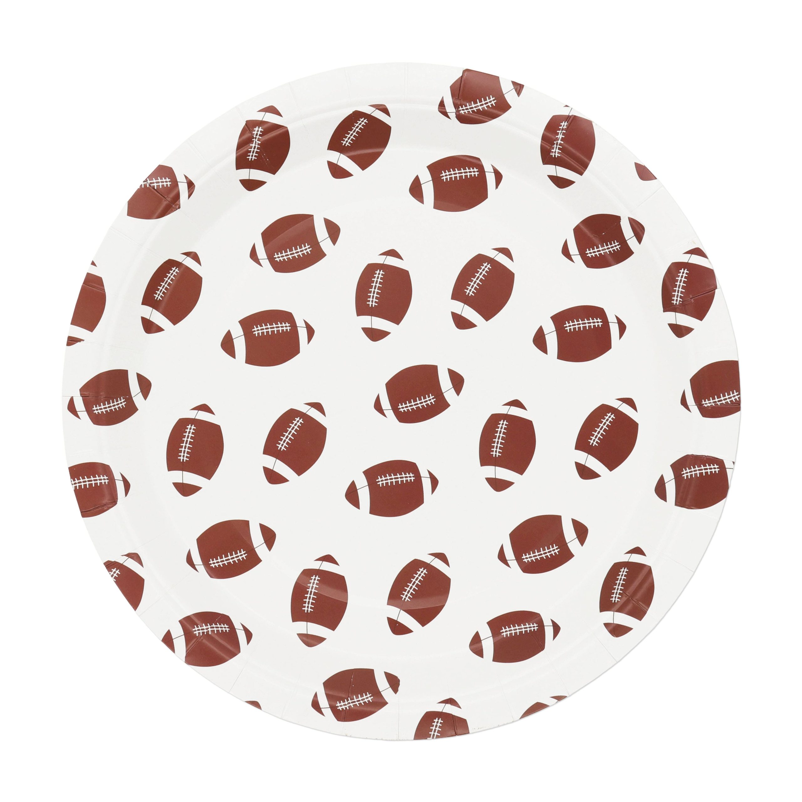 9" Football Paper Plates, 10ct. by Celebrate It™