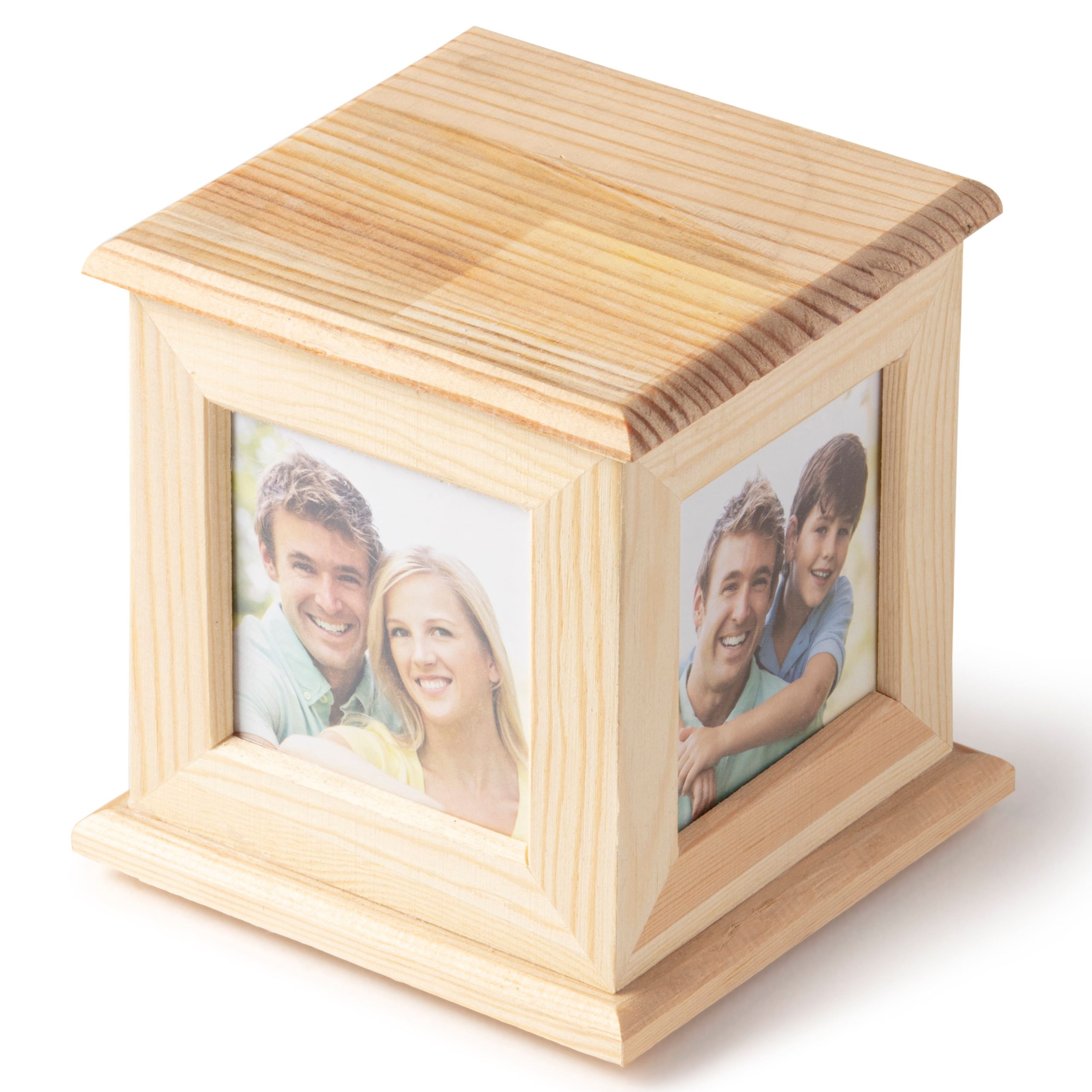 5" 4-Sided Wood Photo Caddy by Make Market® - Image 3