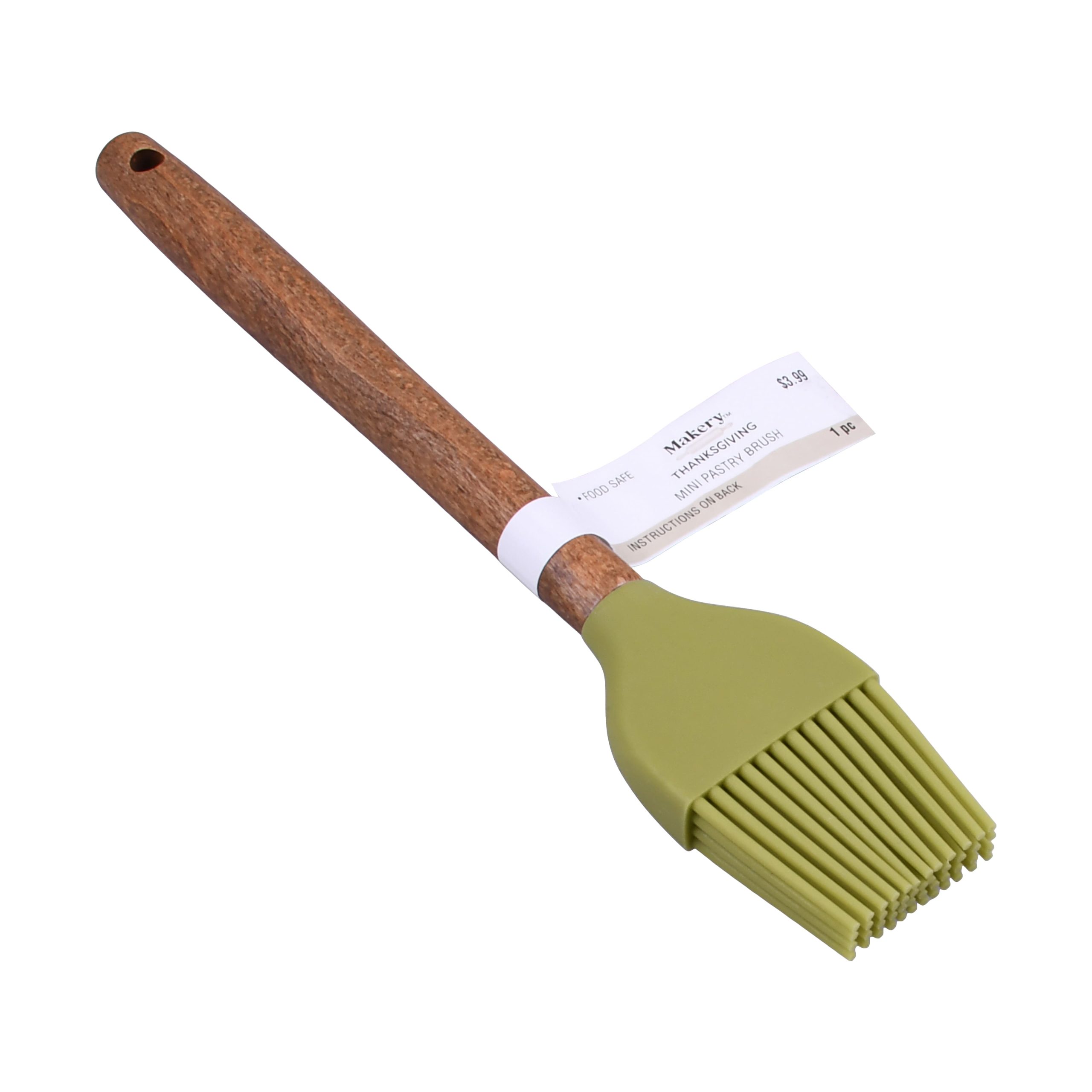Mini Green Pastry Brush by Makery™ - Image 2