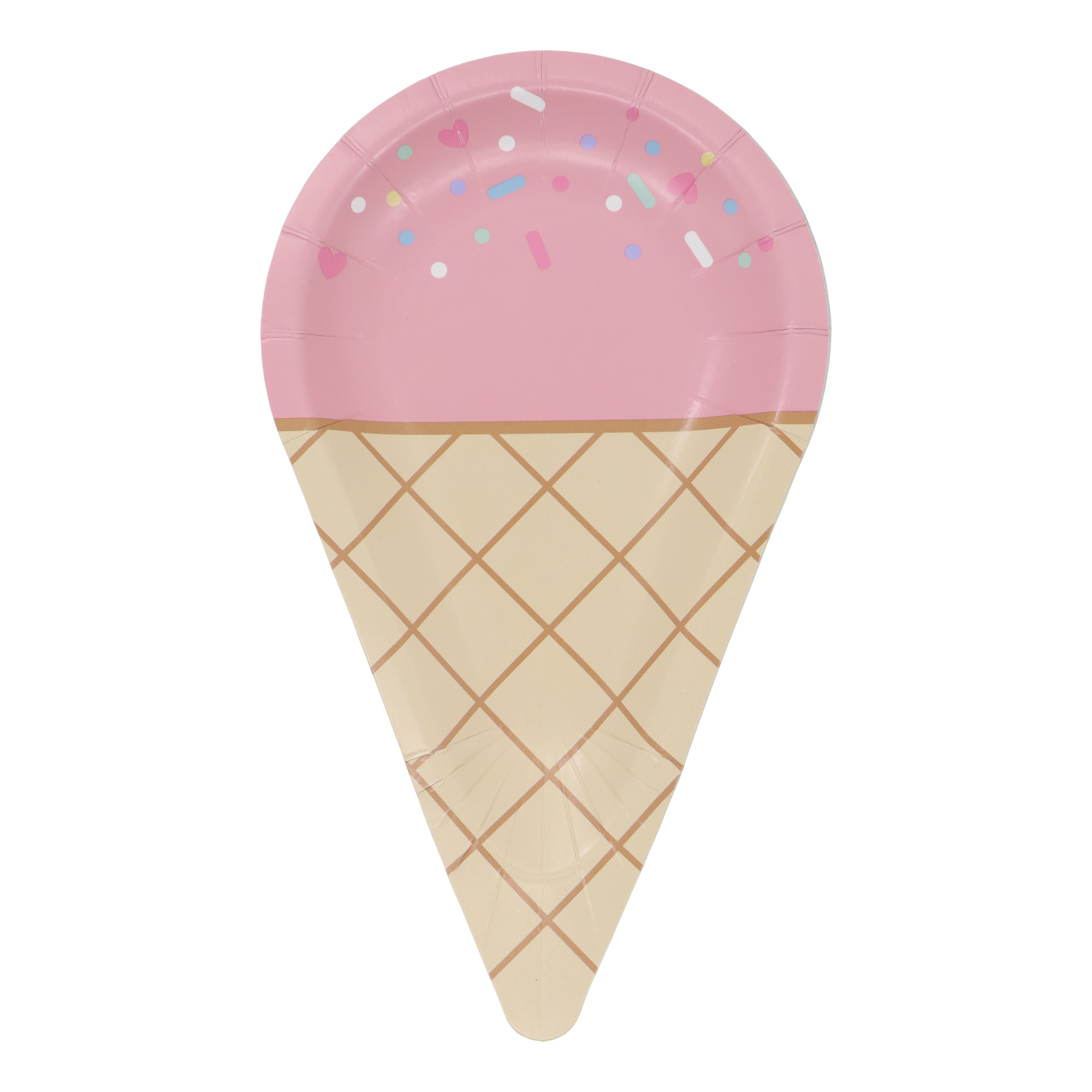 7" Ice Cream Dinner Plates, 8ct. by Celebrate It™