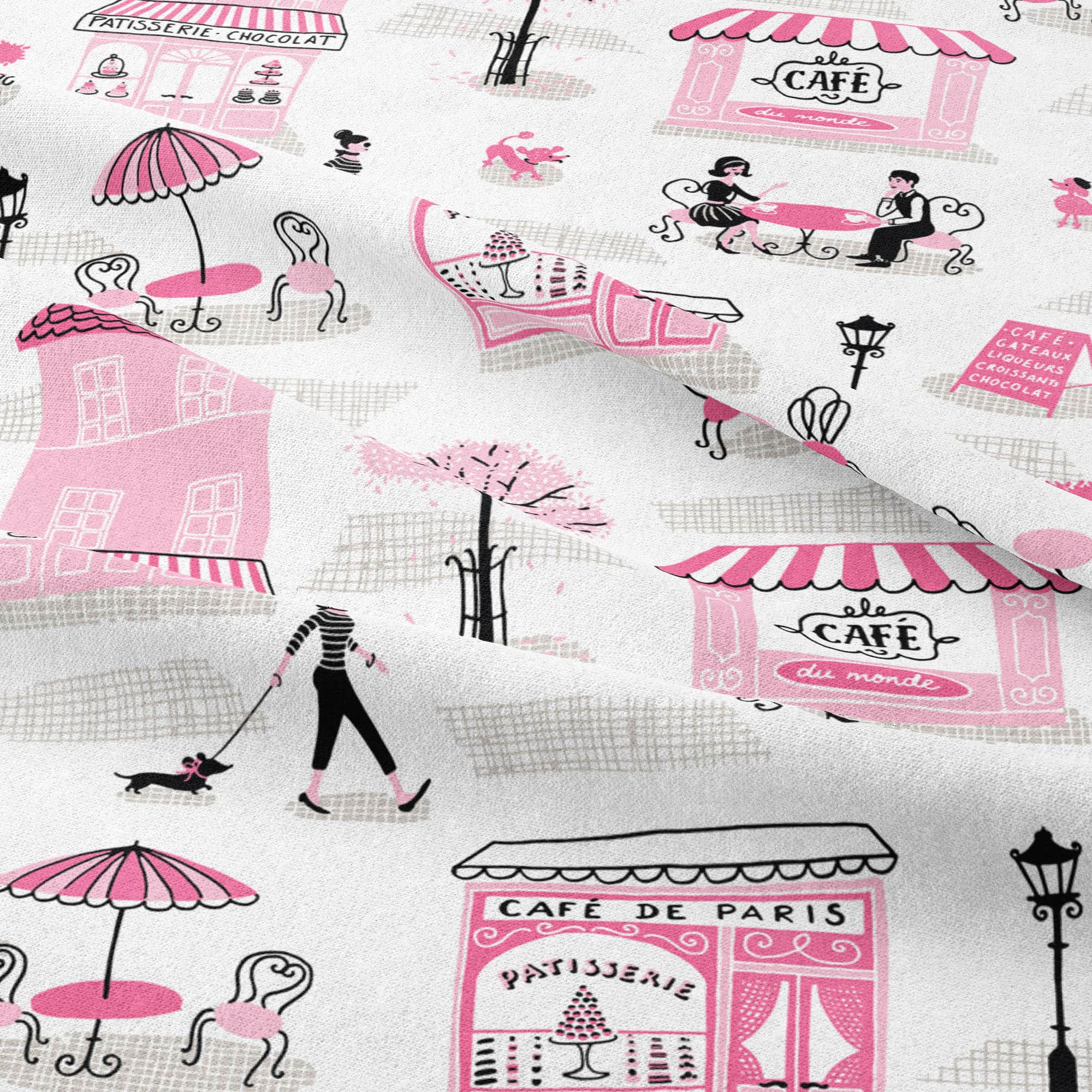 Camelot Fabrics Spring in Paris Cotton Fabric - Image 3