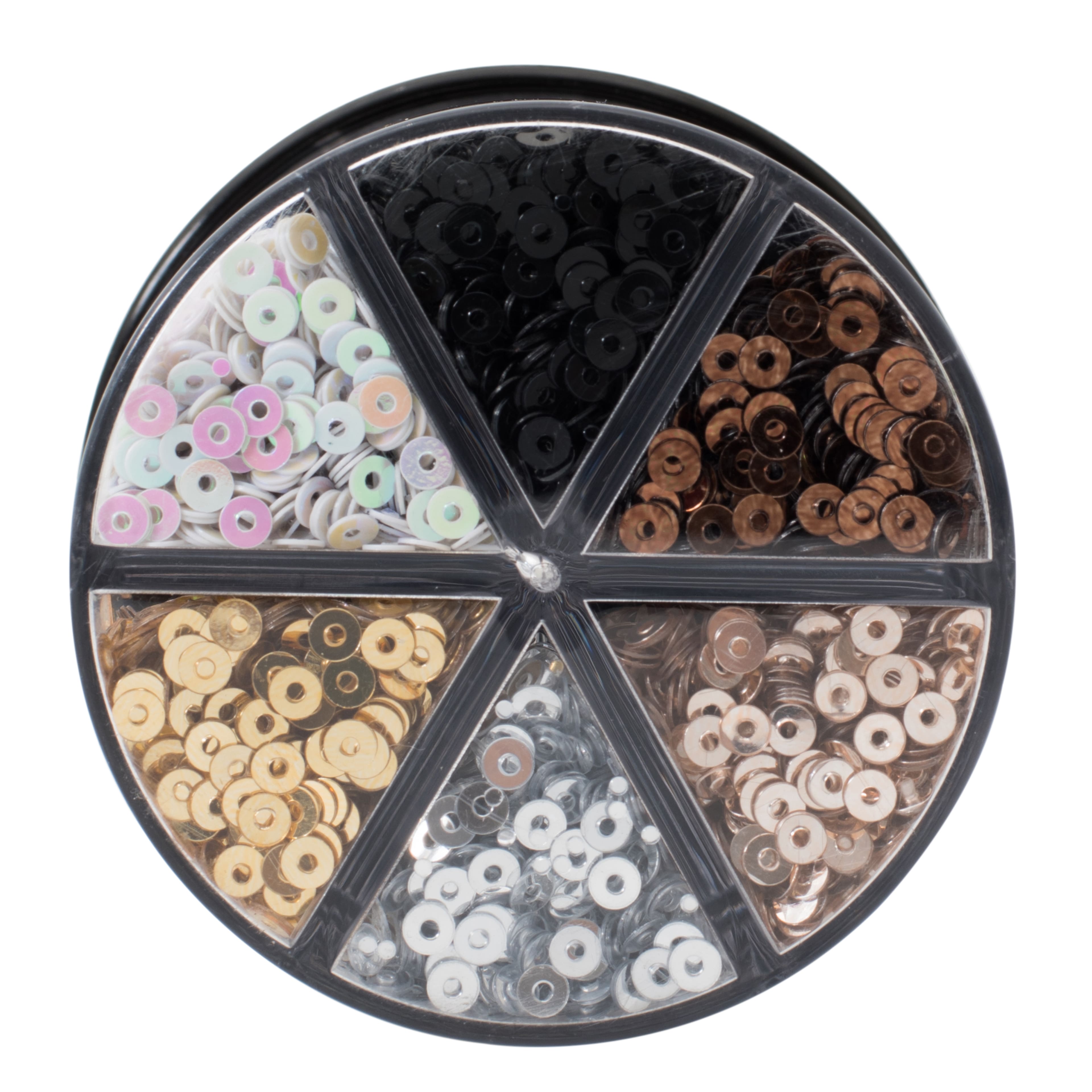 Signature™ Metallic Sequins Glitter Caddy by Recollections™