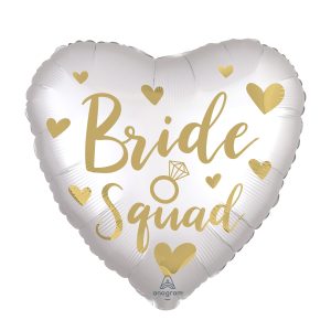 18" Satin Bride Squad Foil Balloon