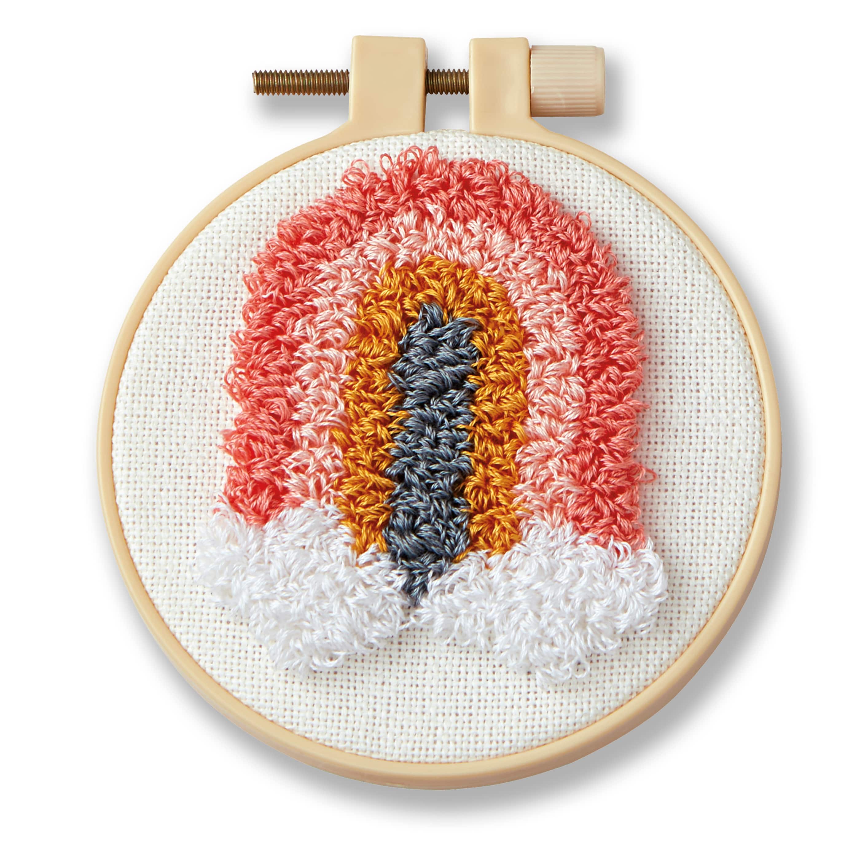 Rainbow Punch Needle Kit by Loops & Threads®