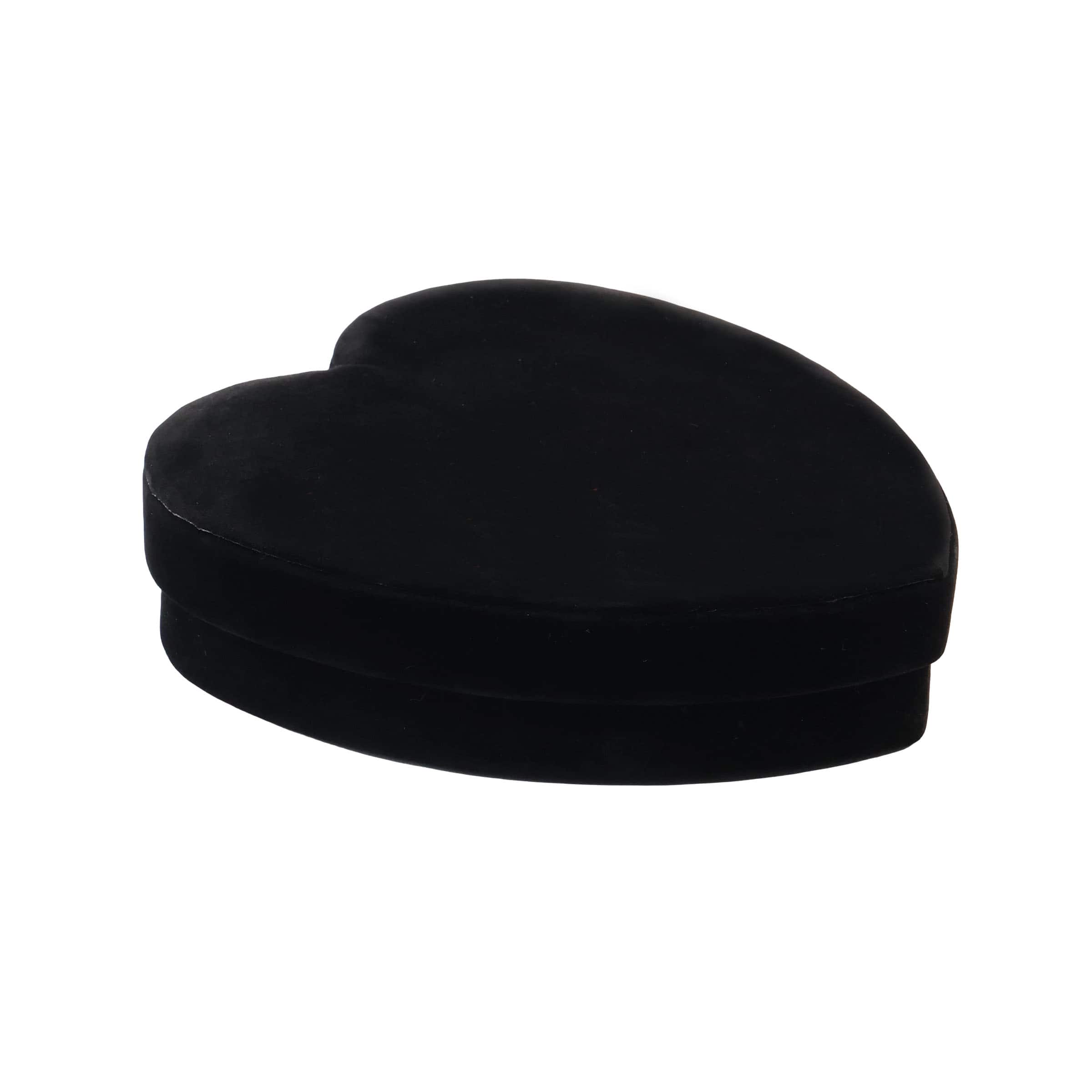 6" Black Velvet Heart Jewelry Box by Bead Landing™