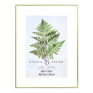Home™ Gold Metal Float Frame by Studio Décor®