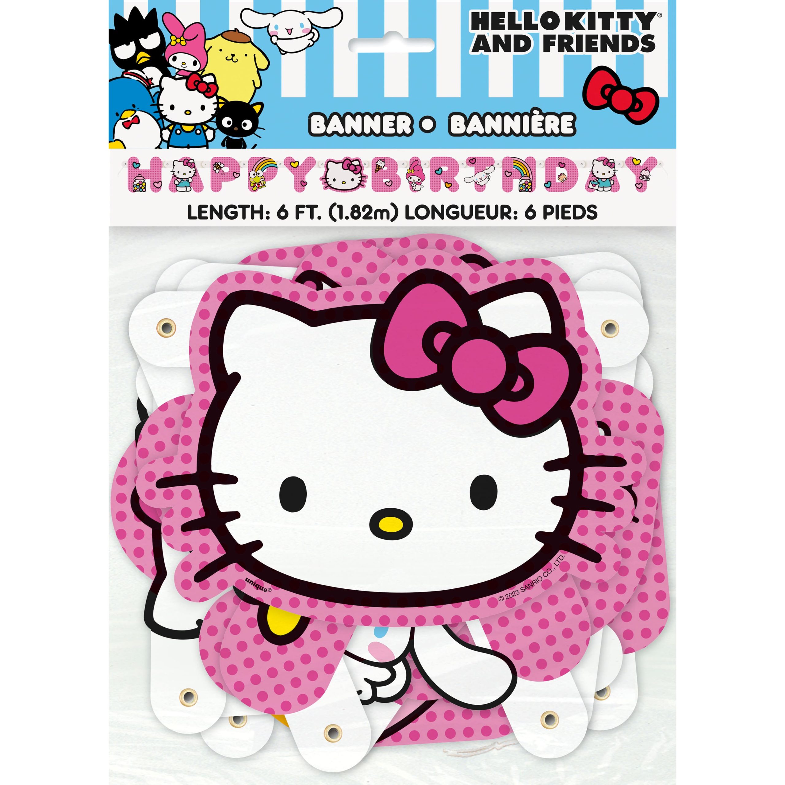 6ft. Hello Kitty® Birthday Banner - Image 2