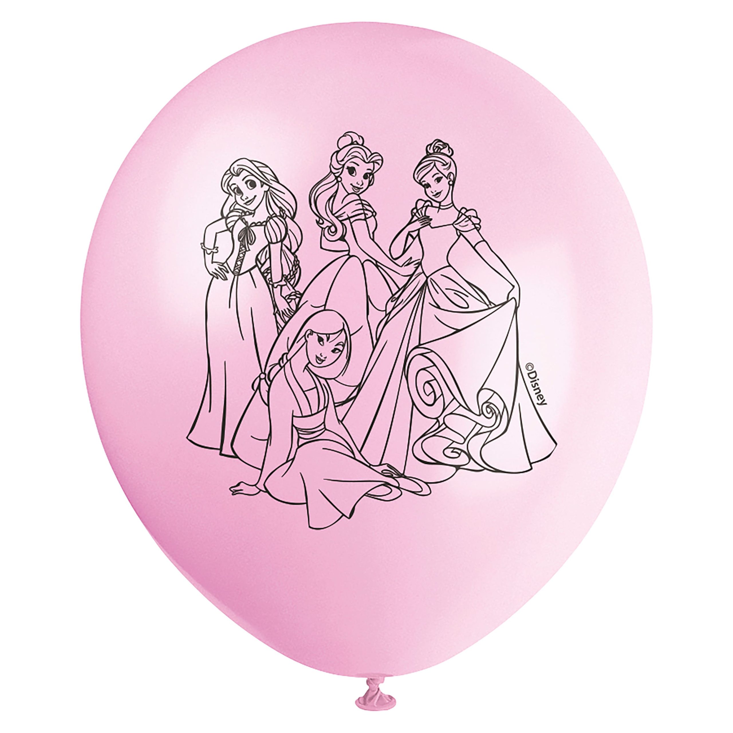 12" Disney® Princess Latex Balloons, 8ct. - Image 4
