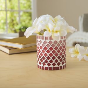 Pink Mosaic Vase Kit by Make Market®