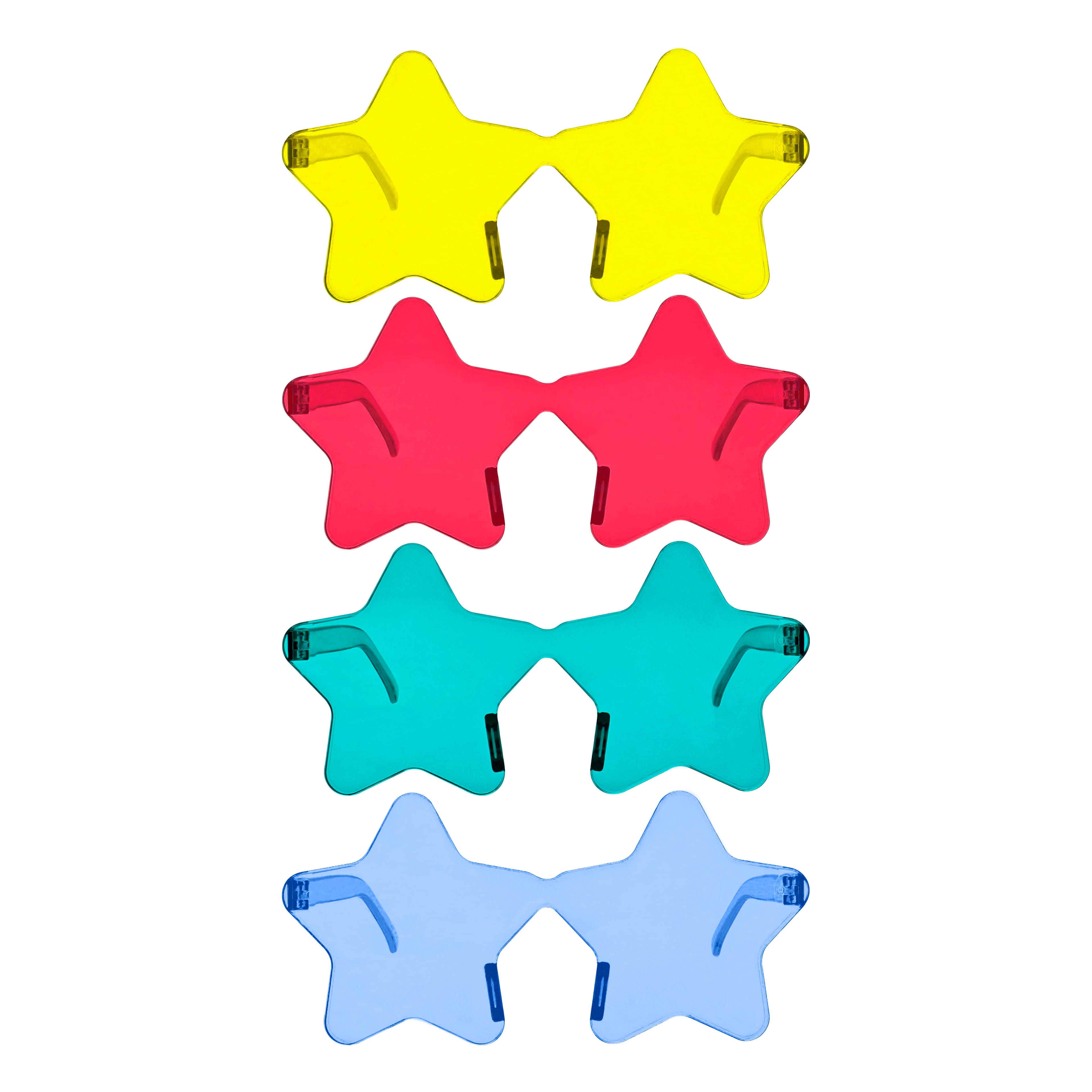 5.5" Star Shaped Glasses, 4ct. by Celebrate It™