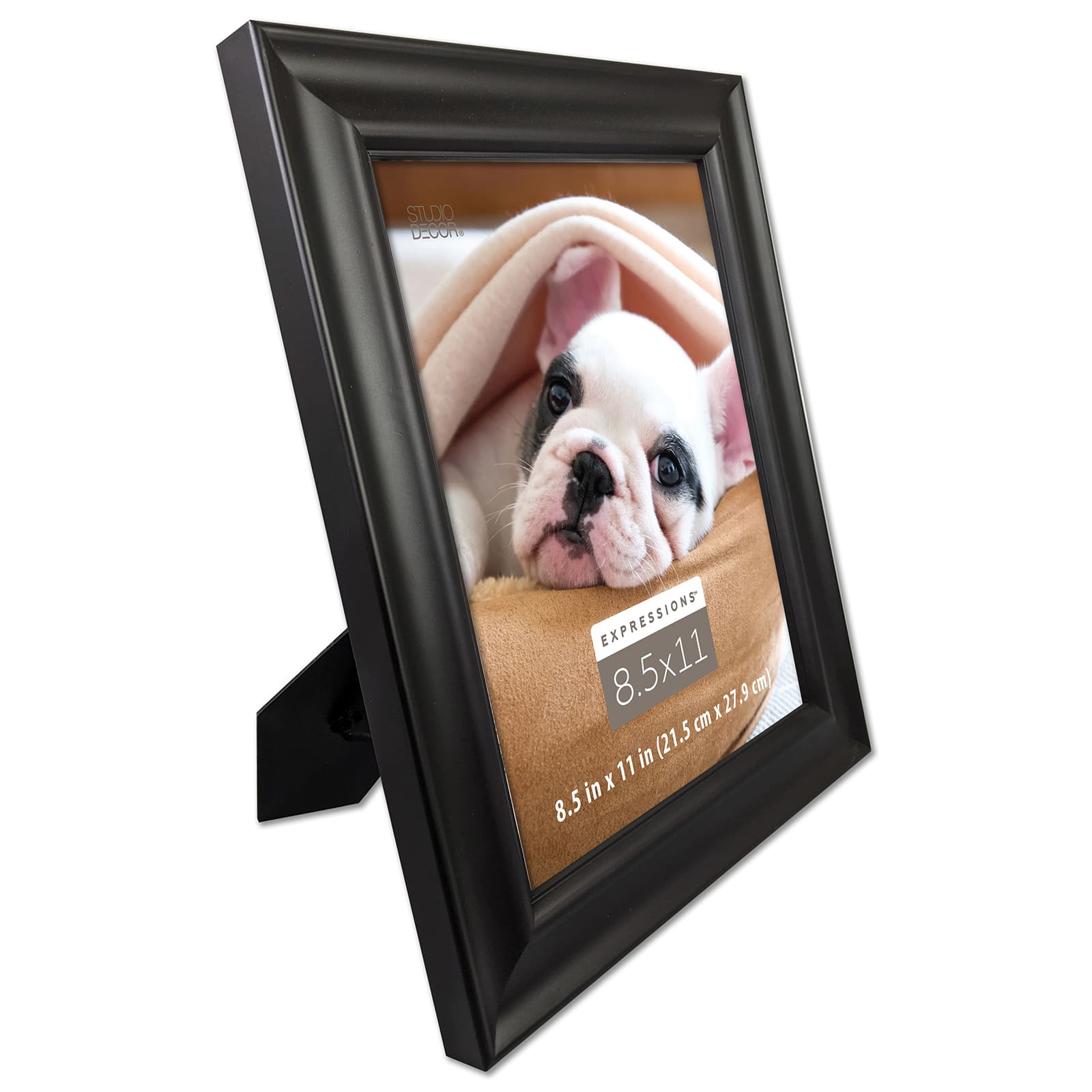 Expressions™ 8.5" x 11" Black Document Frame by Studio Décor® - Image 3