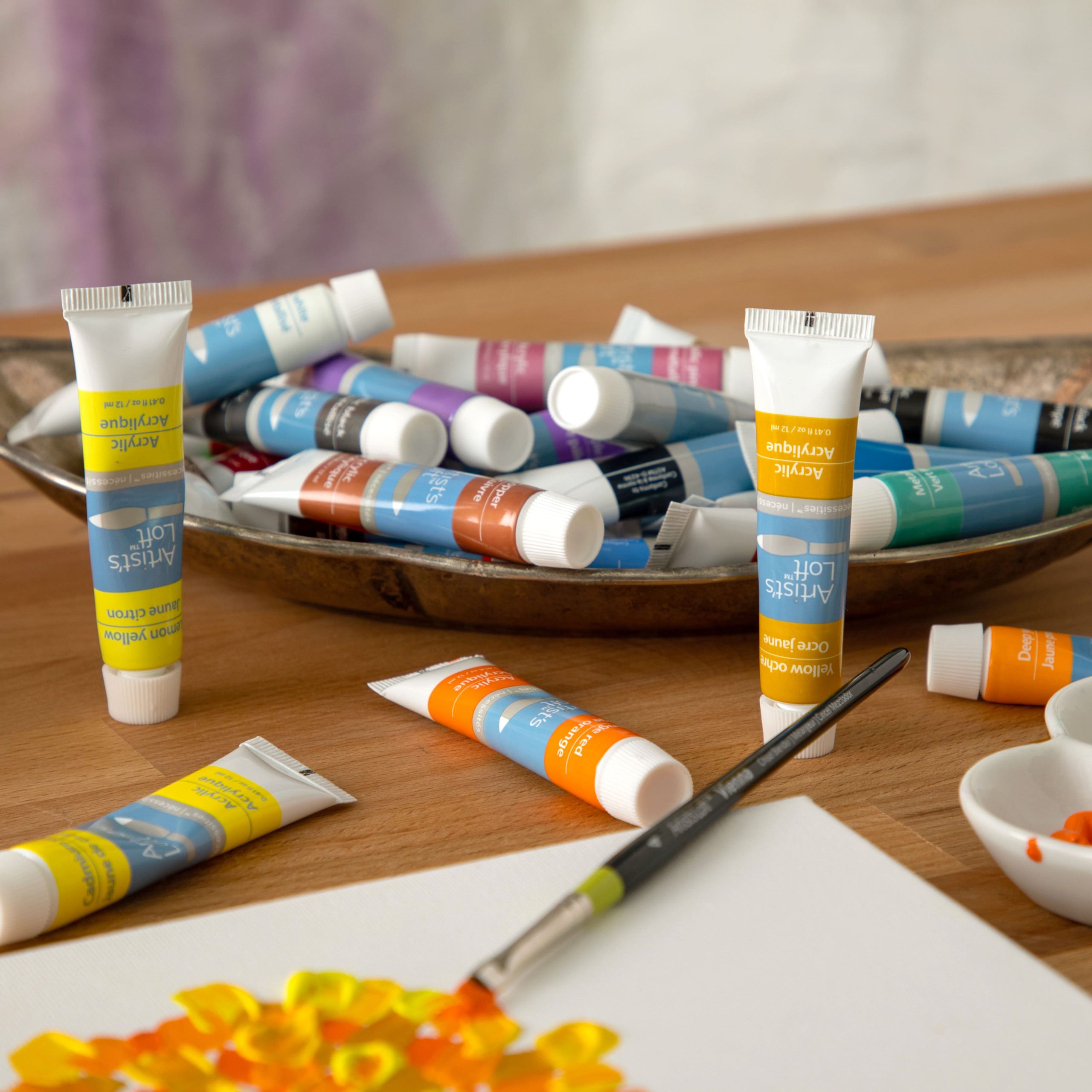 36 Color Acrylic Paint Value Pack by Artist's Loft™ Necessities™ - Image 2