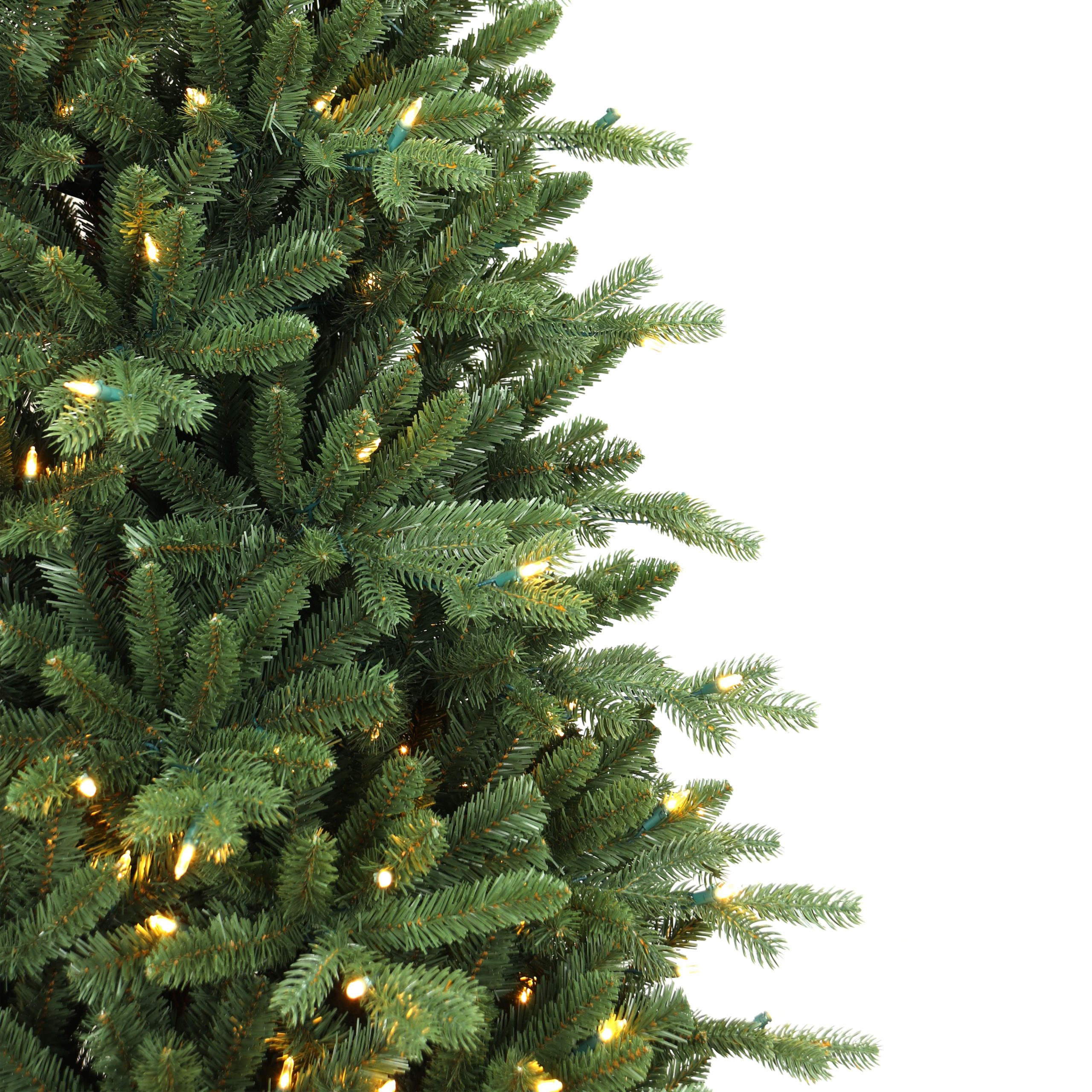 7.5ft. Pre-Lit Glenwood Slim Realistic Artificial Christmas Tree, Warm White LED Lights by Ashland® - Image 2