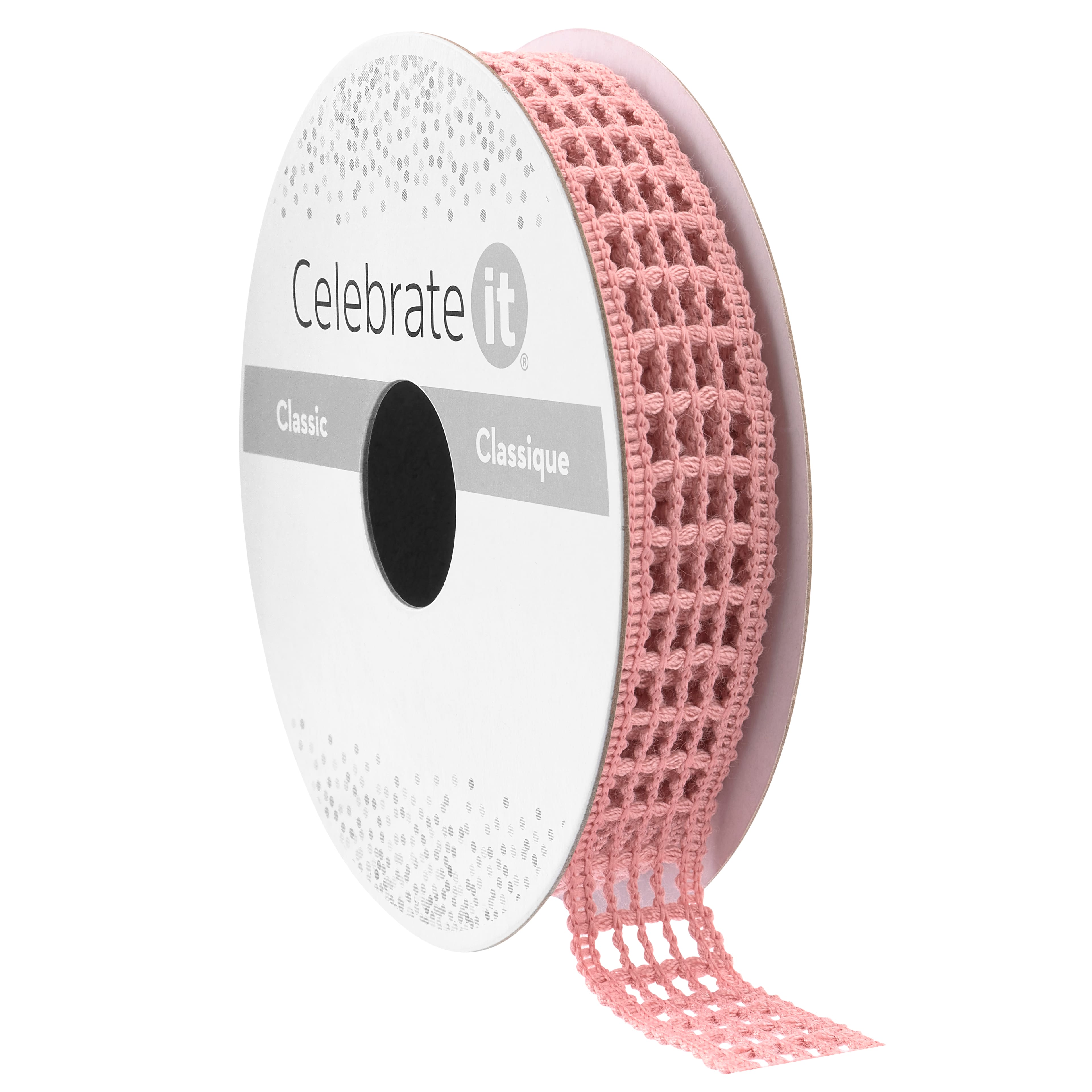 5/8" x 5yd. Crochet Net Ribbon by Celebrate It® Classic