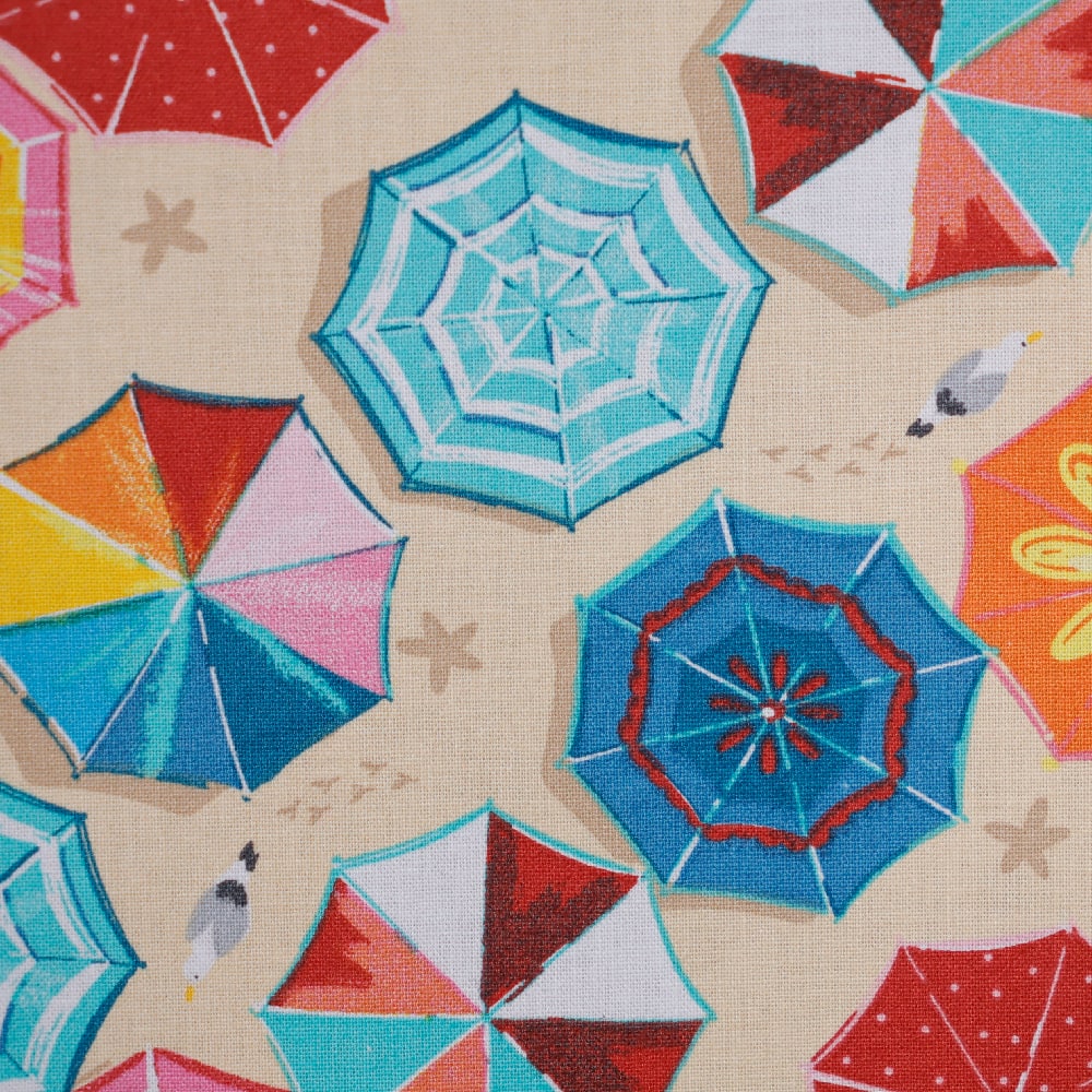 Fumatex Colorful Beach Umbrellas Craft Cotton Fabric