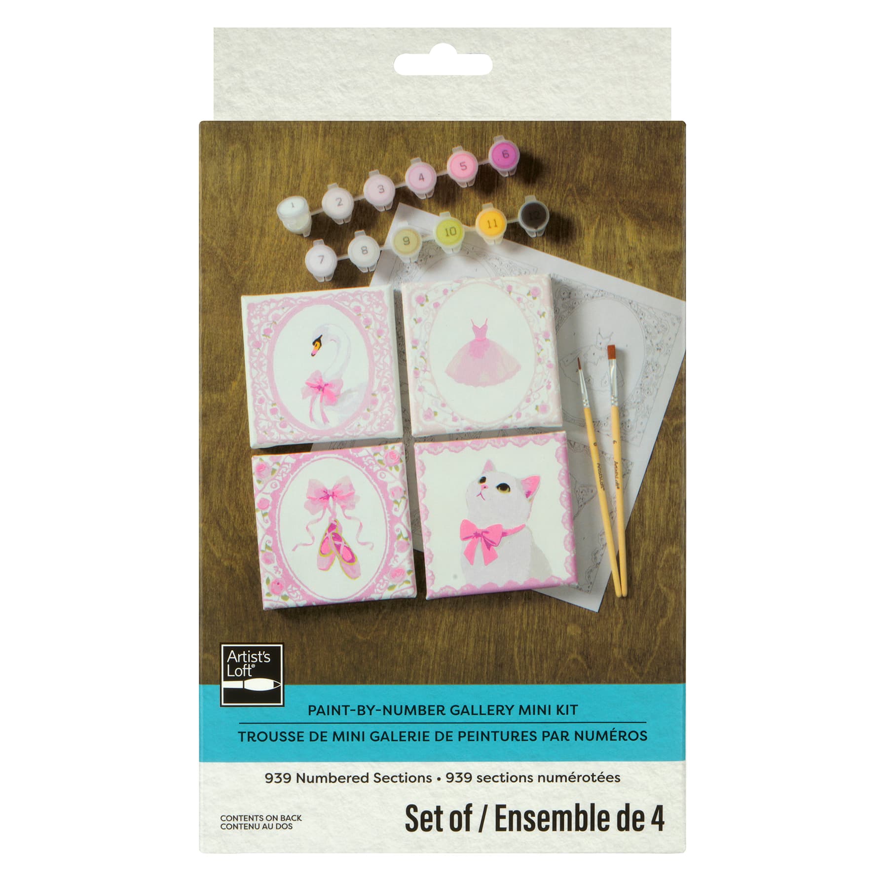 Coquette Paint-by-Number Gallery Mini Kit by Artist's Loft®