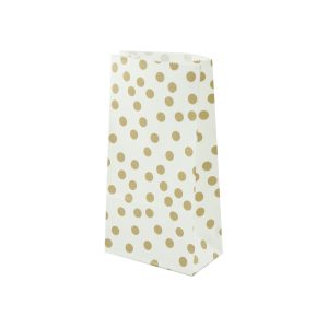 Small White & Gold Treat Bags By Celebrate It™